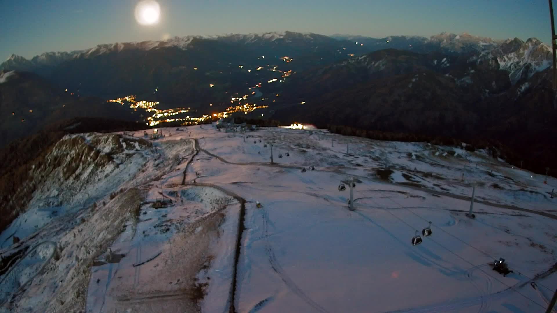 Sommet du Kronplatz | vue sur Valdaora – Olang