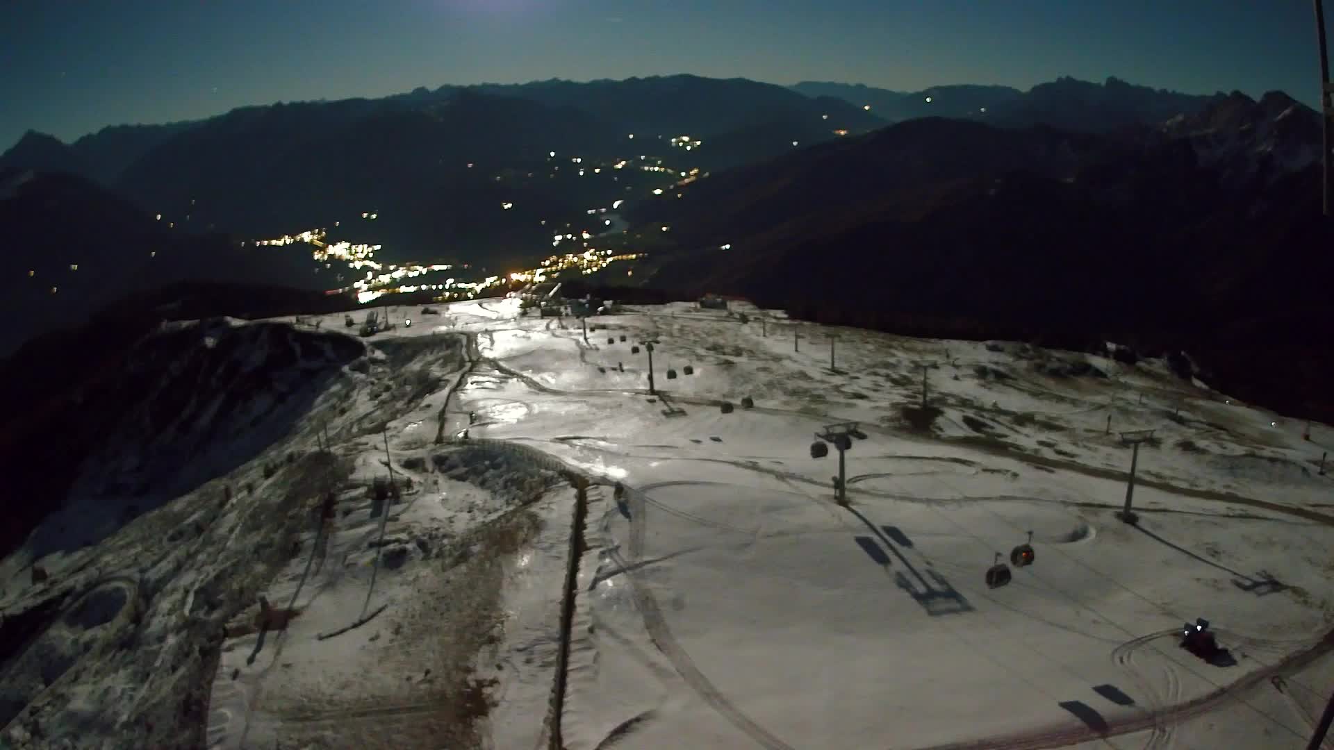Kronplatz-Gipfel | Blick nach Olang – Valdaora