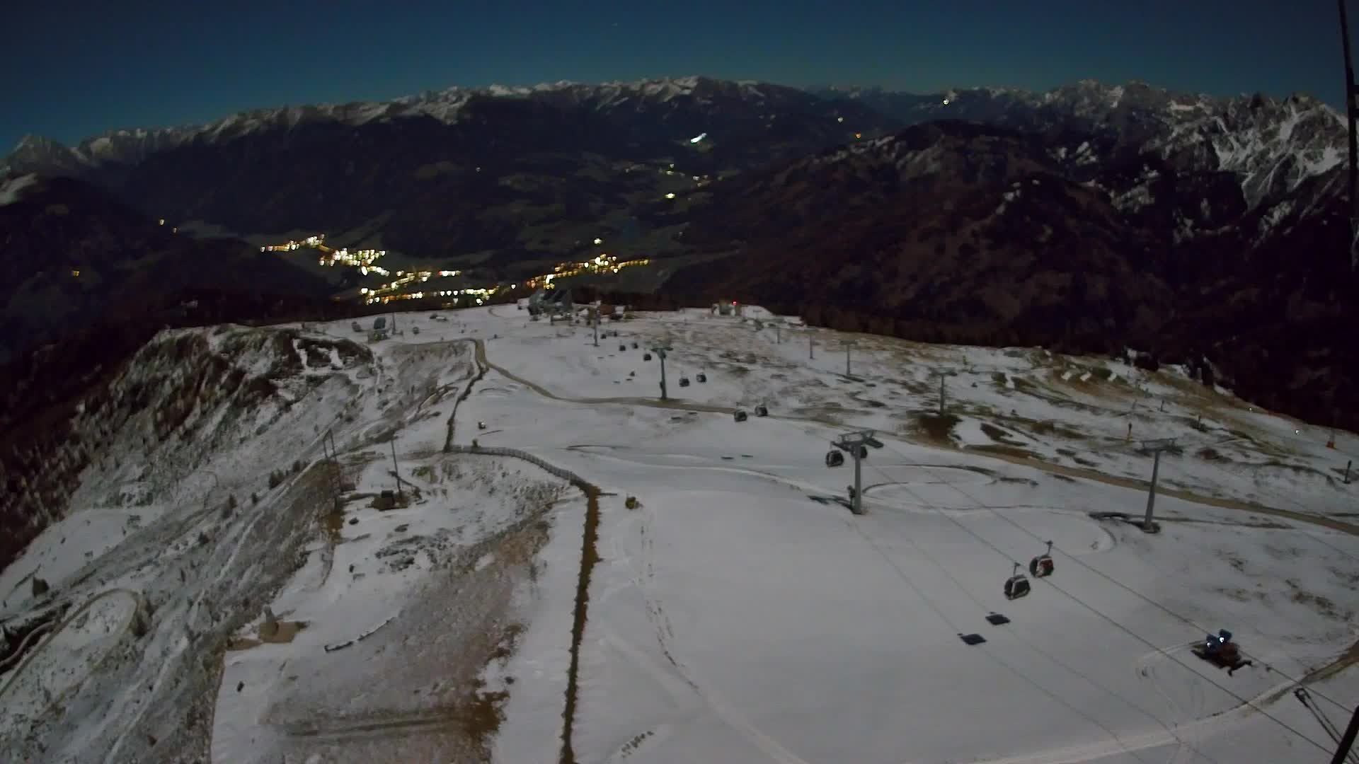 Kronplatz-Gipfel | Blick nach Olang – Valdaora