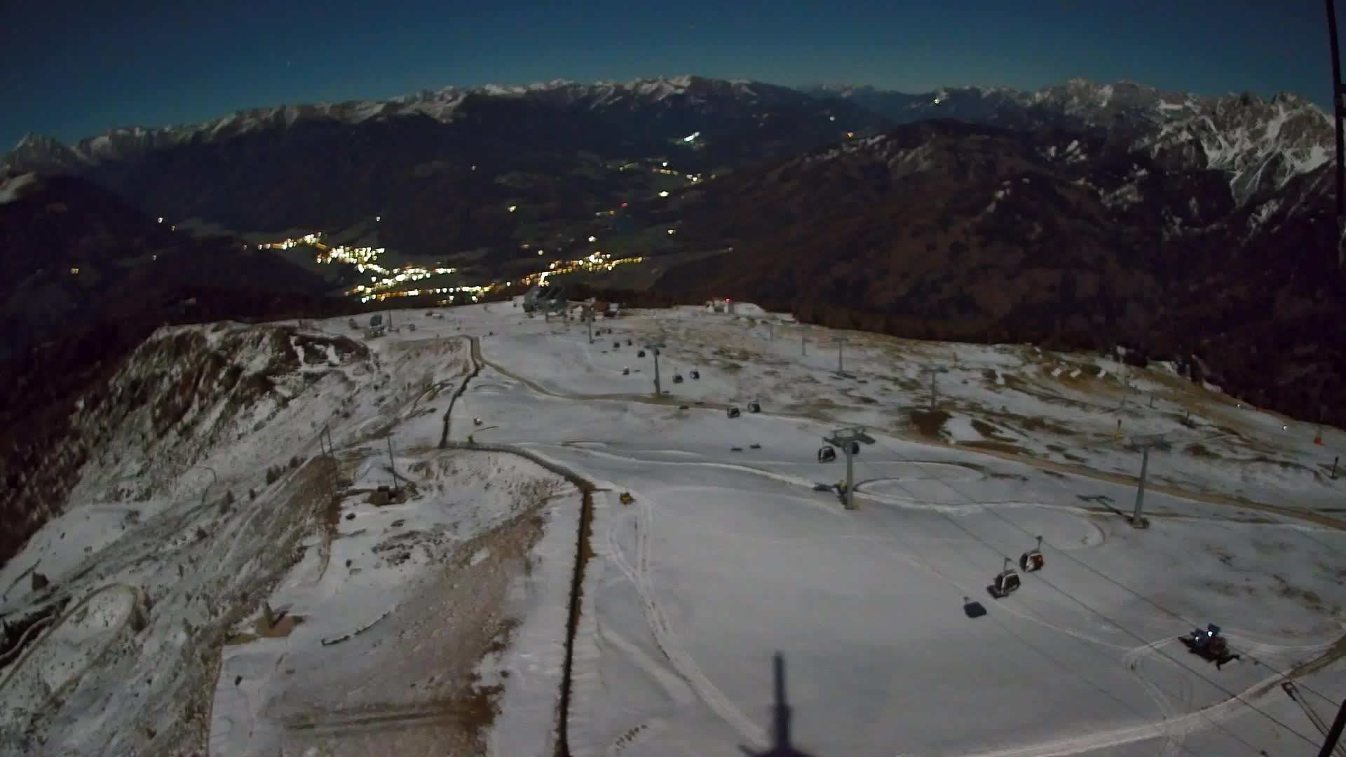 Kronplatz-Gipfel | Blick nach Olang – Valdaora