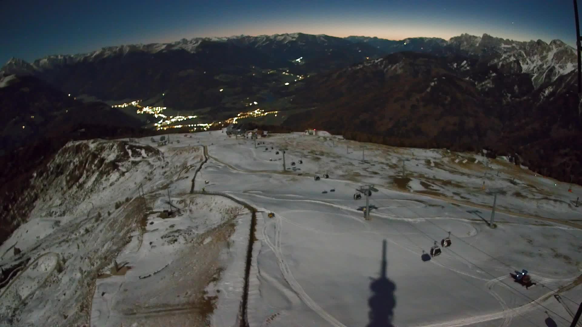 Kronplatz vrh | pogled na Valdaora – Olang