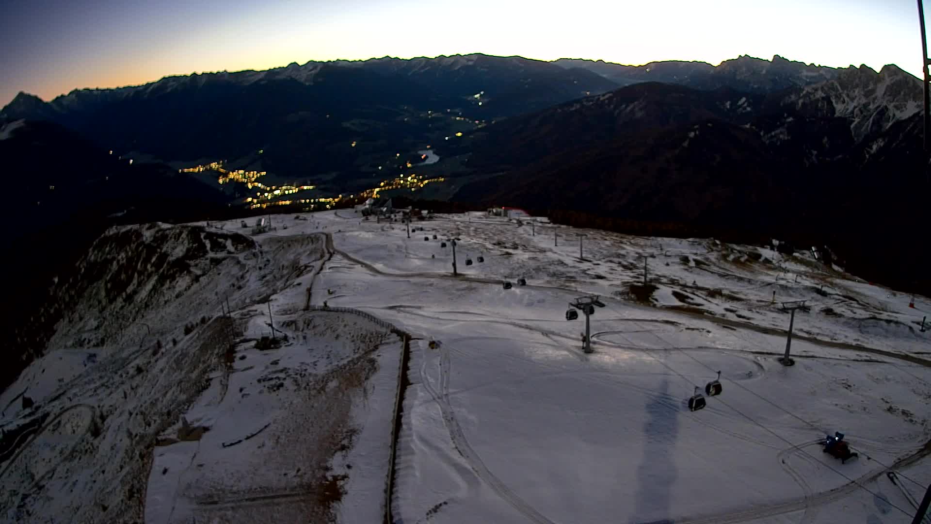Sommet du Kronplatz | vue sur Valdaora – Olang