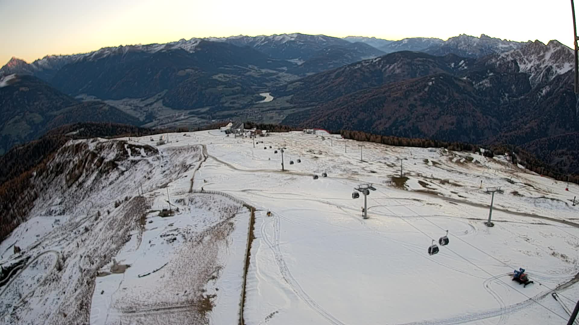 Sommet du Kronplatz | vue sur Valdaora – Olang
