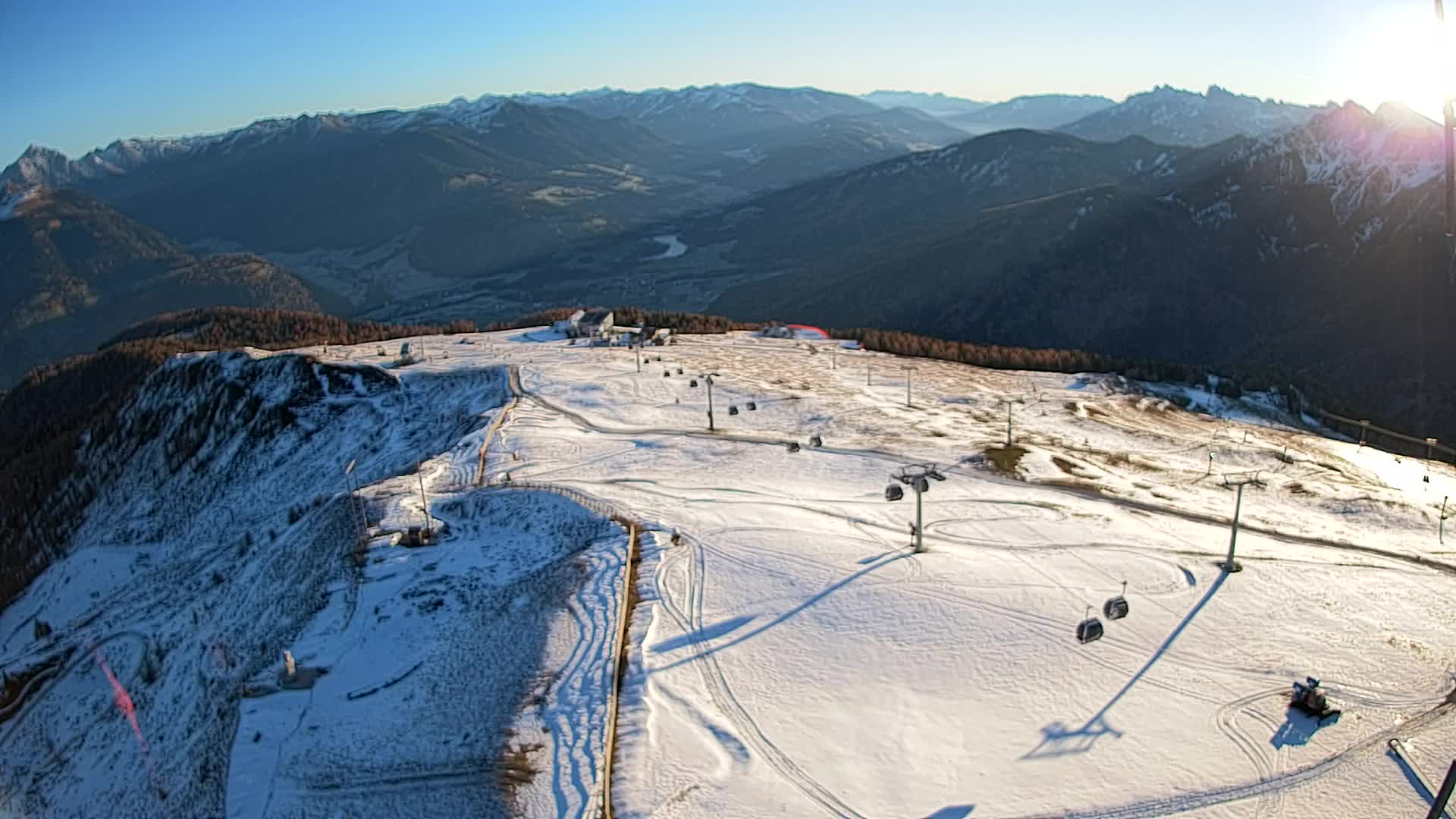 Sommet du Kronplatz | vue sur Valdaora – Olang