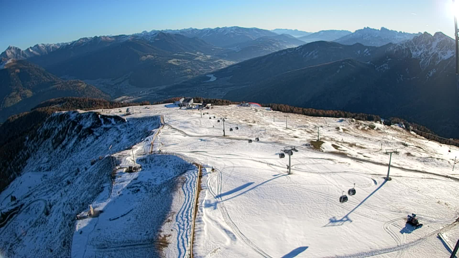 Kronplatz vrh | pogled na Valdaora – Olang