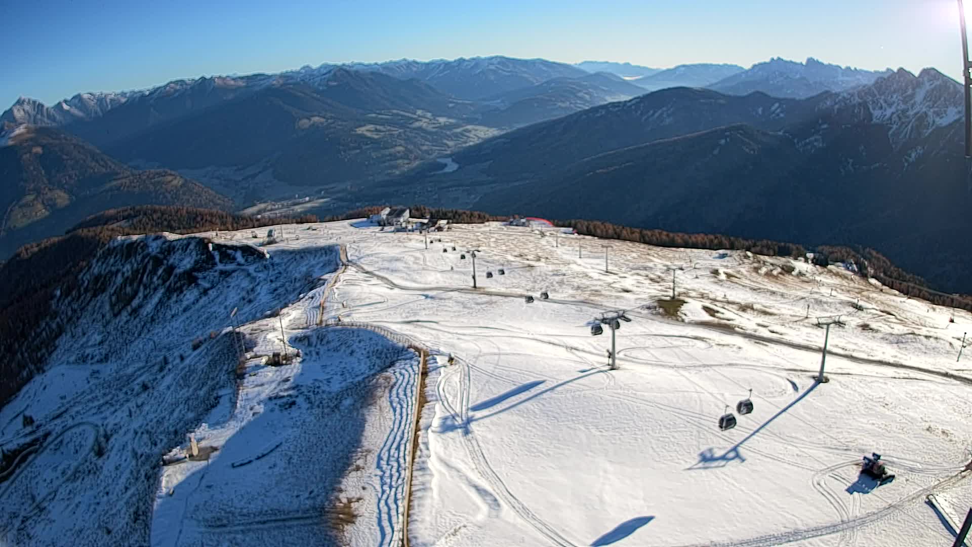 Sommet du Kronplatz | vue sur Valdaora – Olang