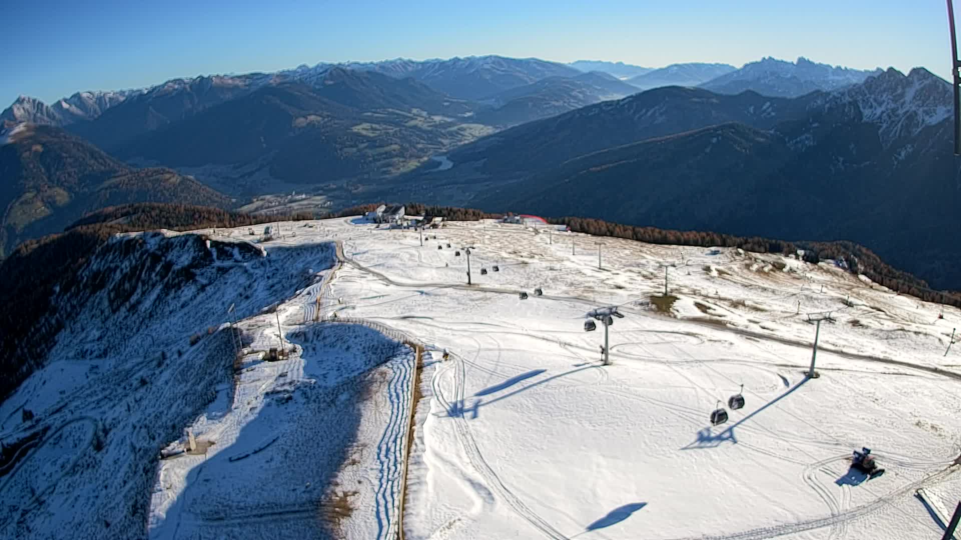 Kronplatz vrh | pogled na Valdaora – Olang