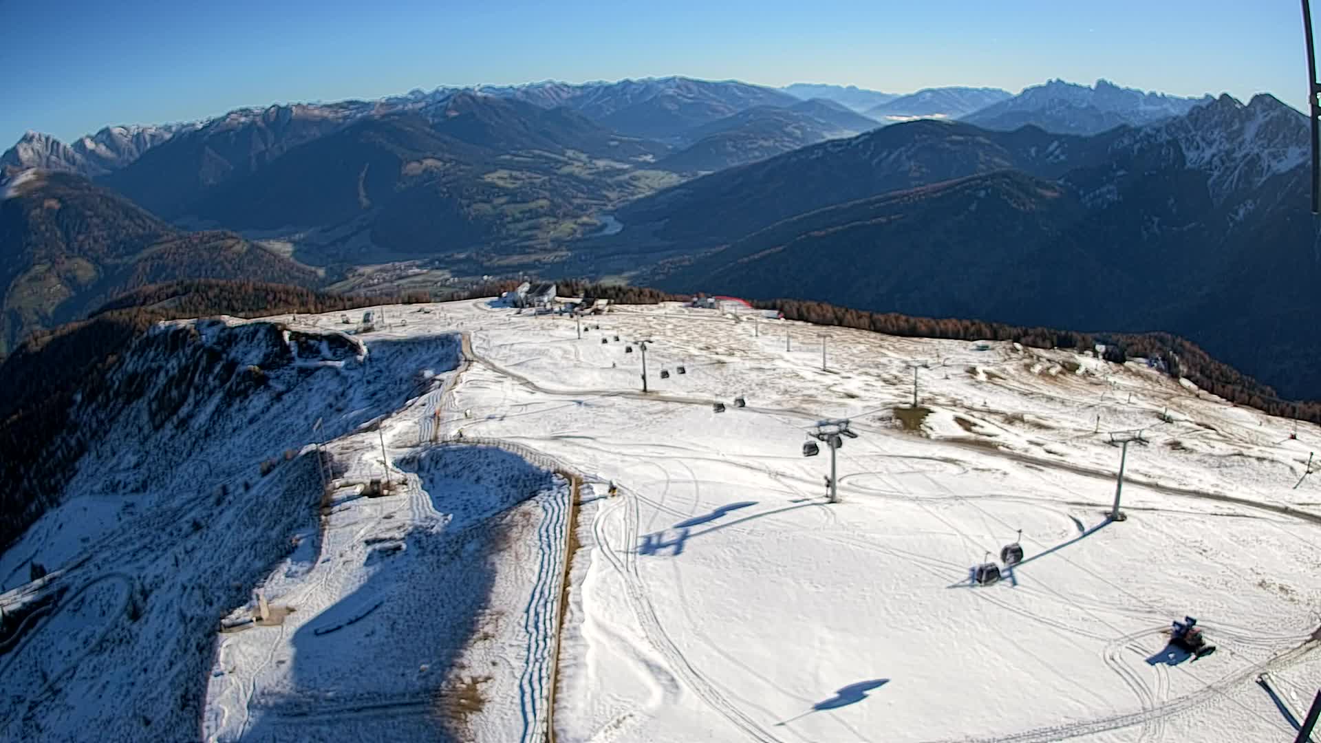 Sommet du Kronplatz | vue sur Valdaora – Olang