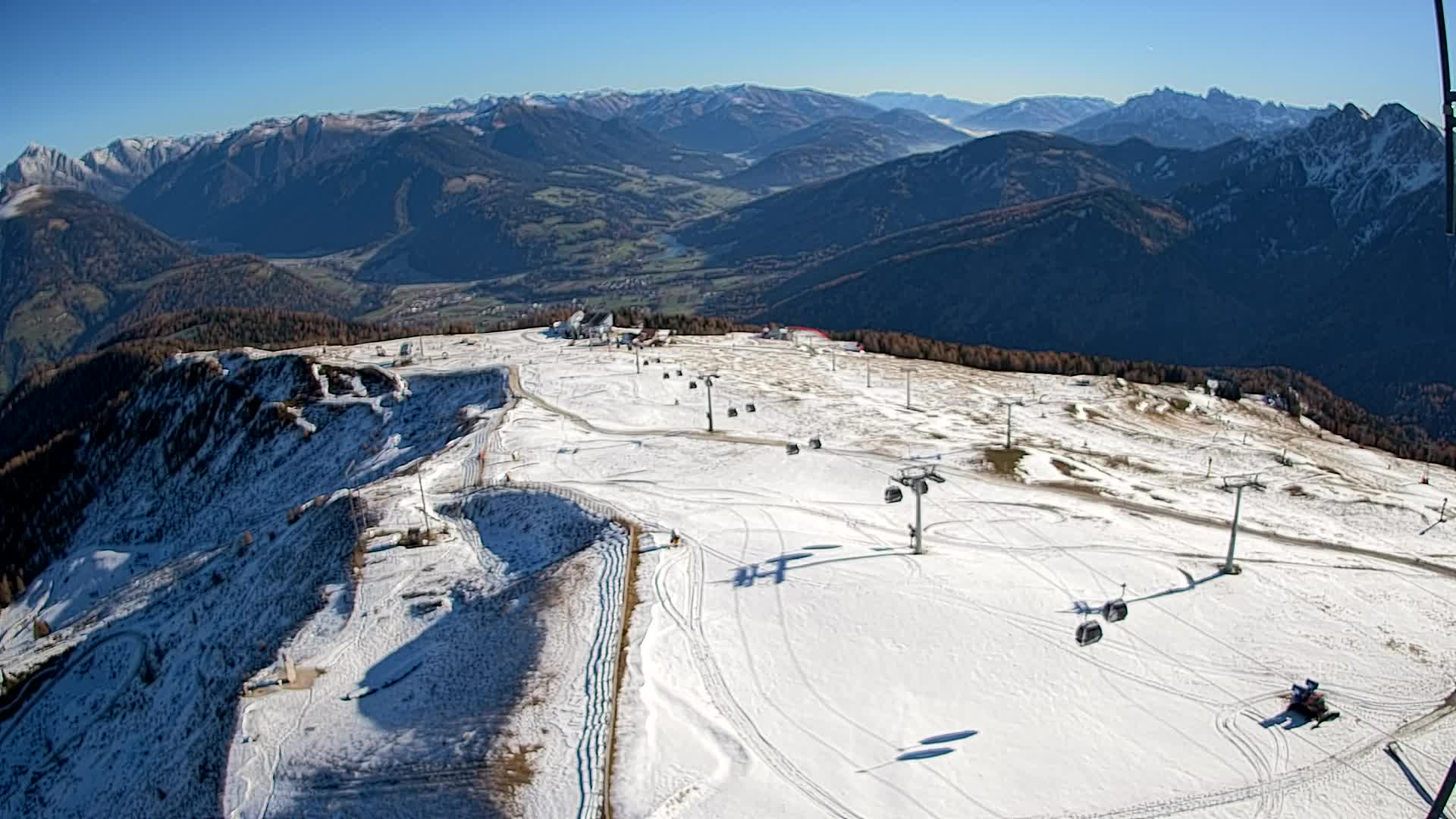 Sommet du Kronplatz | vue sur Valdaora – Olang