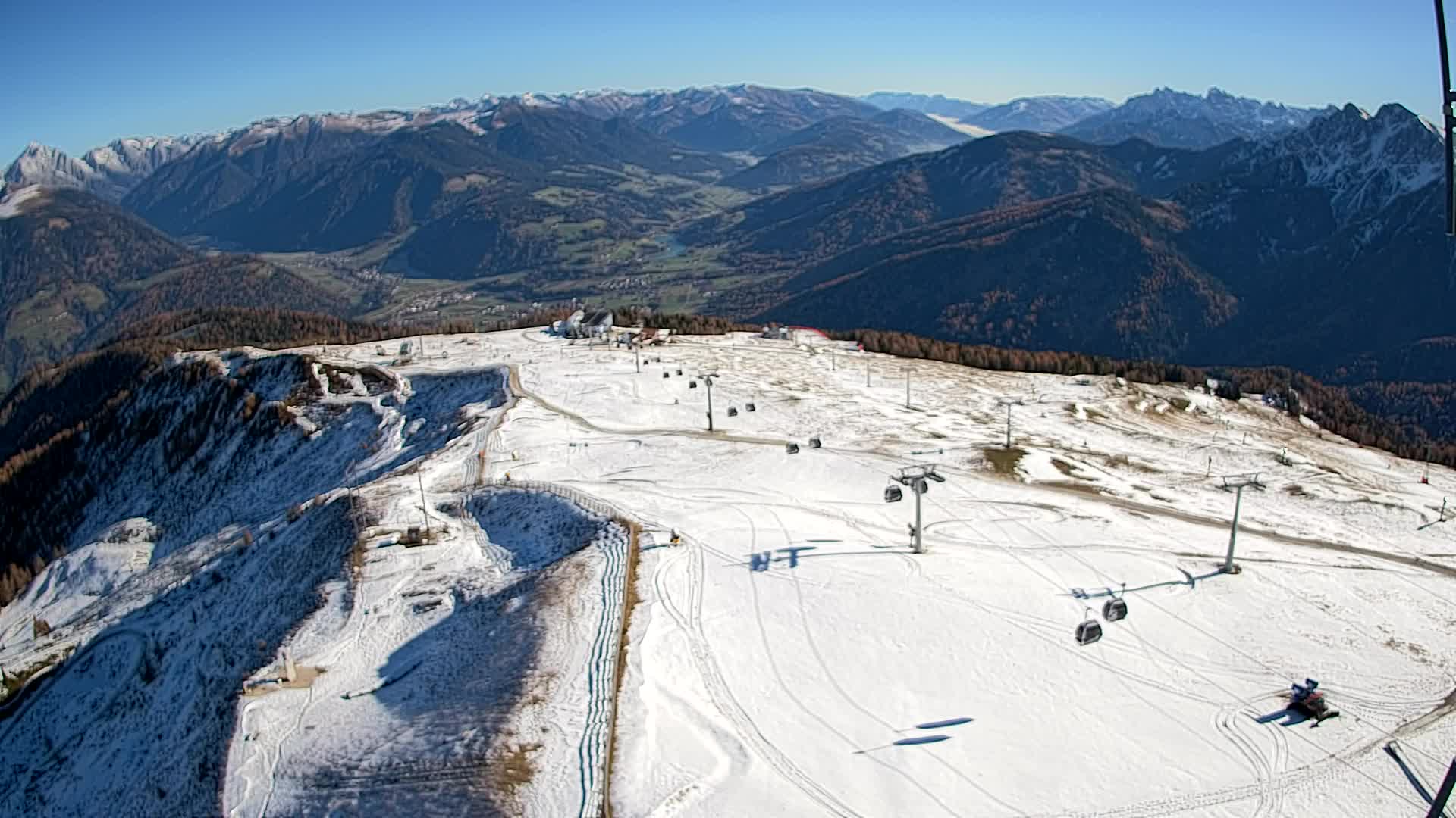 Kronplatz vrh | pogled na Valdaoro – Olang