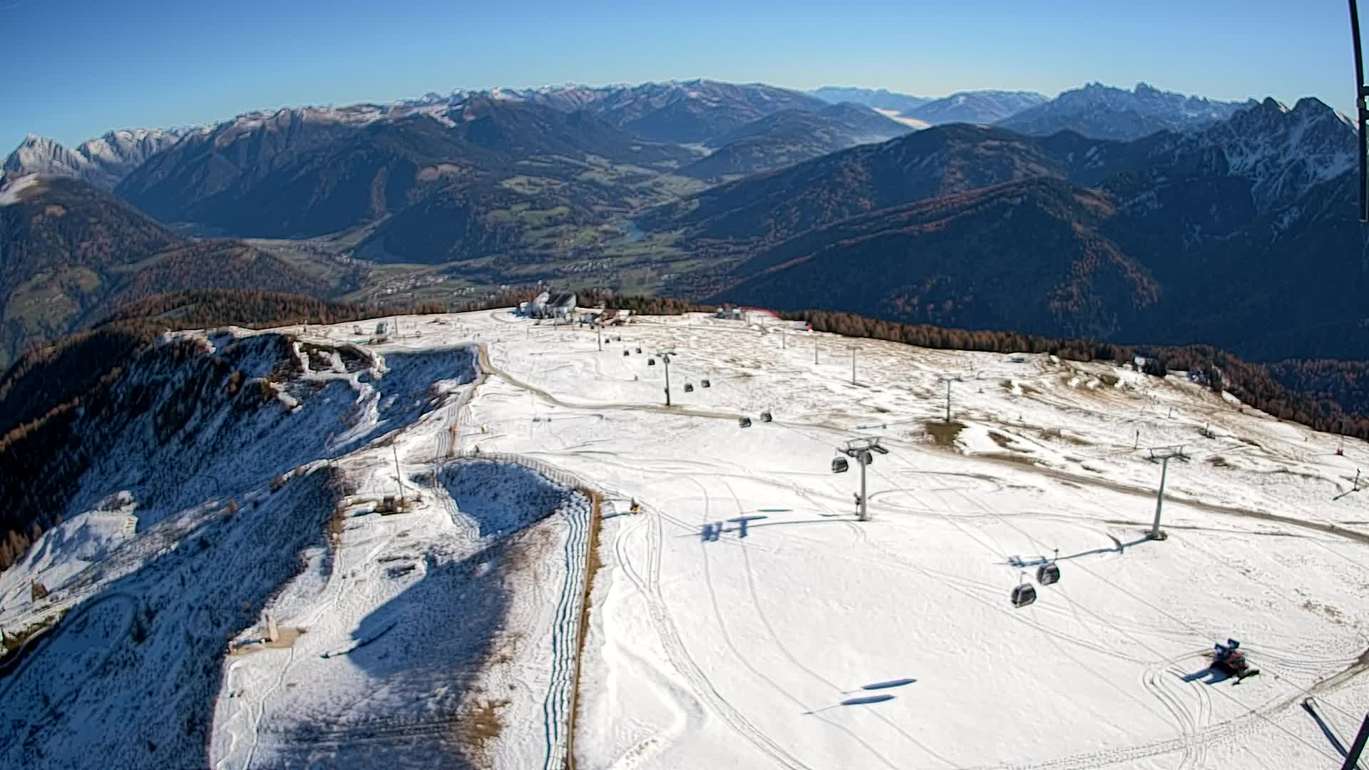 Kronplatz vrh | pogled na Valdaora – Olang