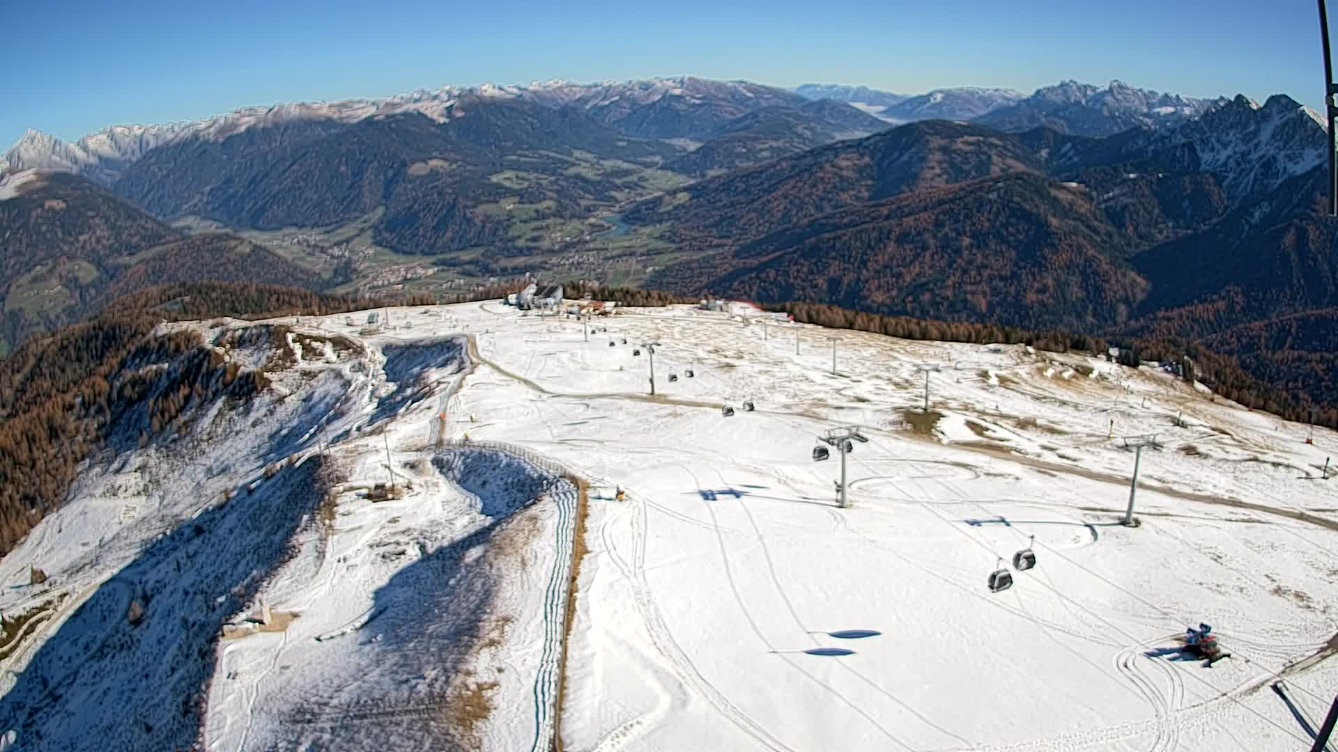 Sommet du Kronplatz | vue sur Valdaora – Olang