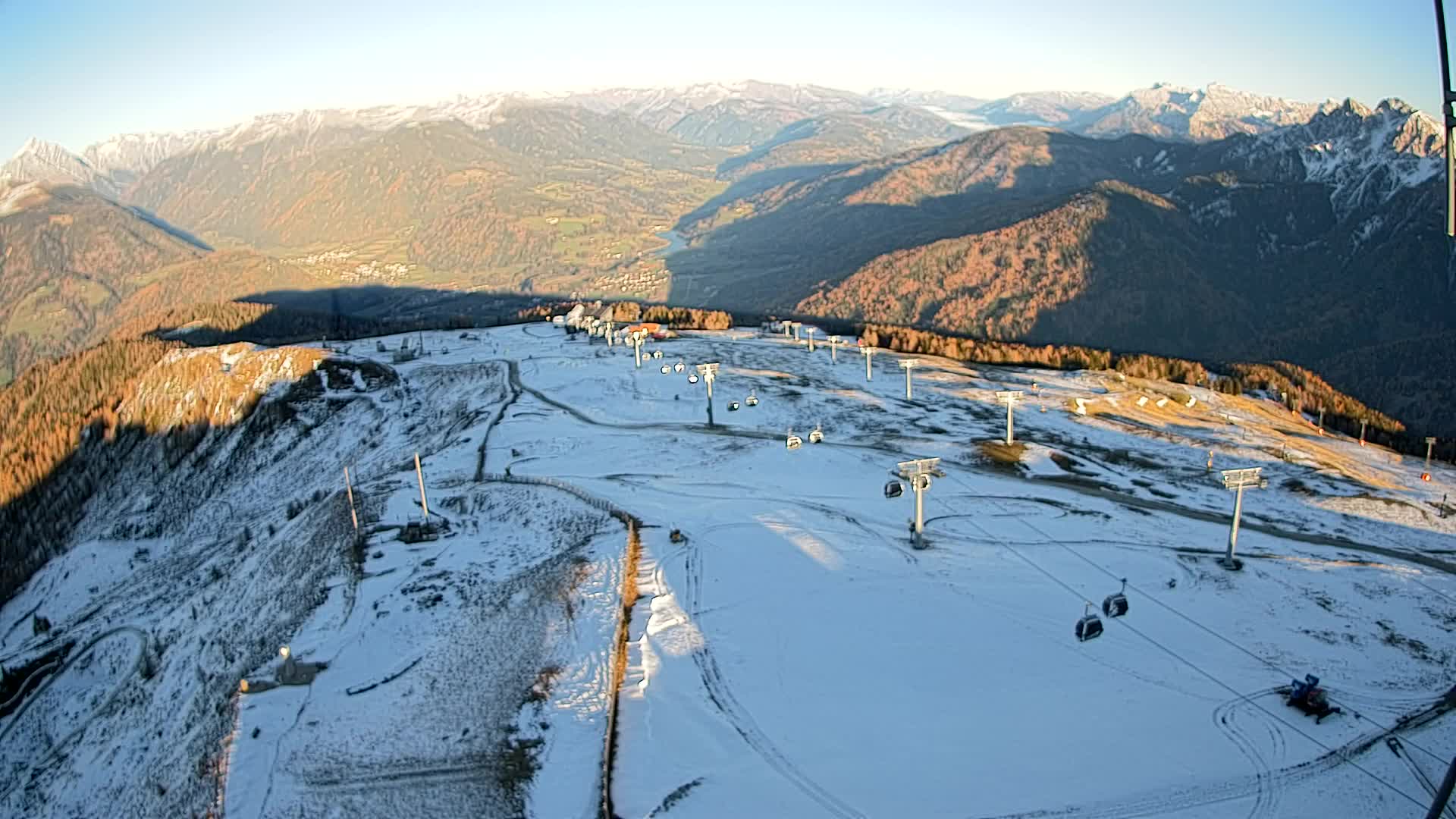 Kronplatz vrh | pogled na Valdaora – Olang