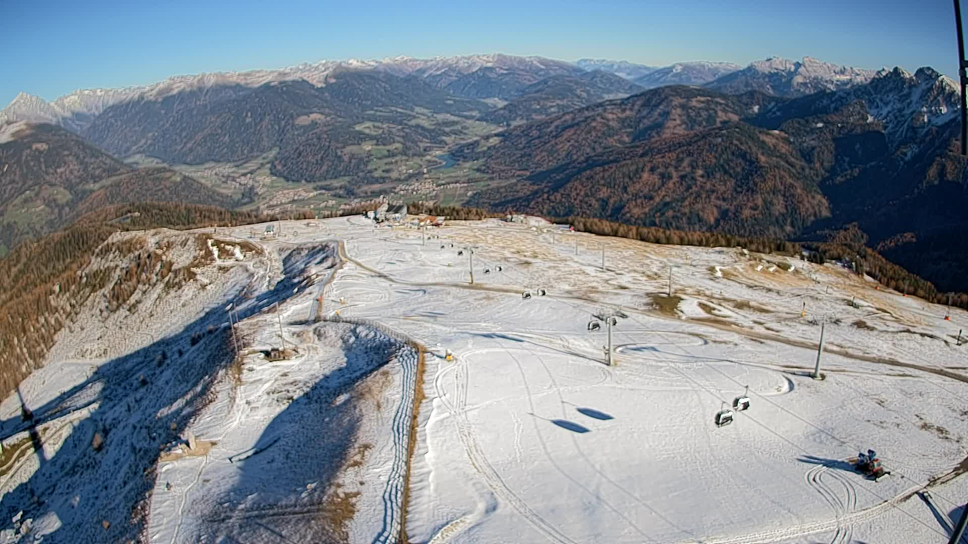 Kronplatz vrh | pogled na Valdaora – Olang