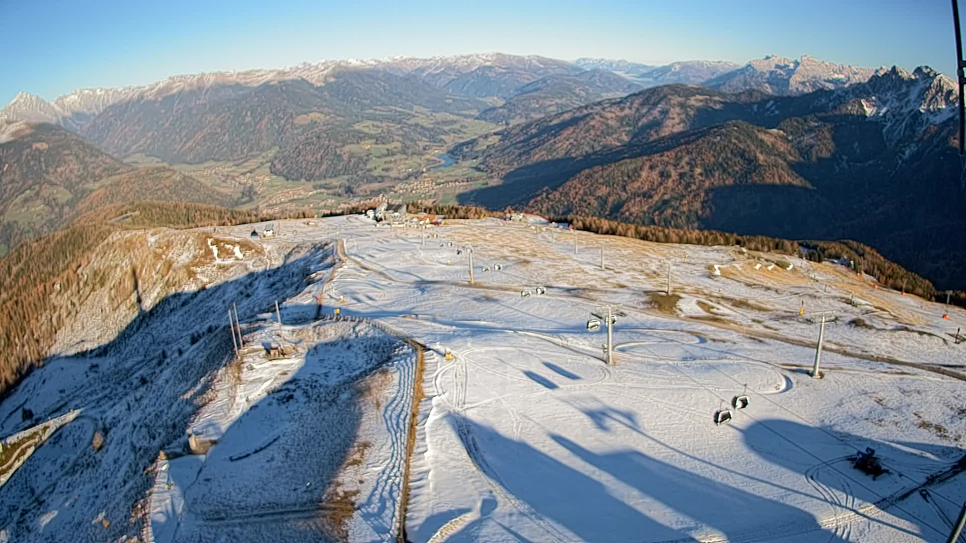 Kronplatz vrh | pogled na Valdaora – Olang