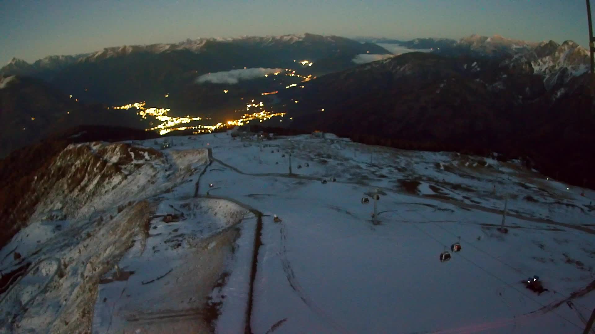 Sommet du Kronplatz | vue sur Valdaora – Olang