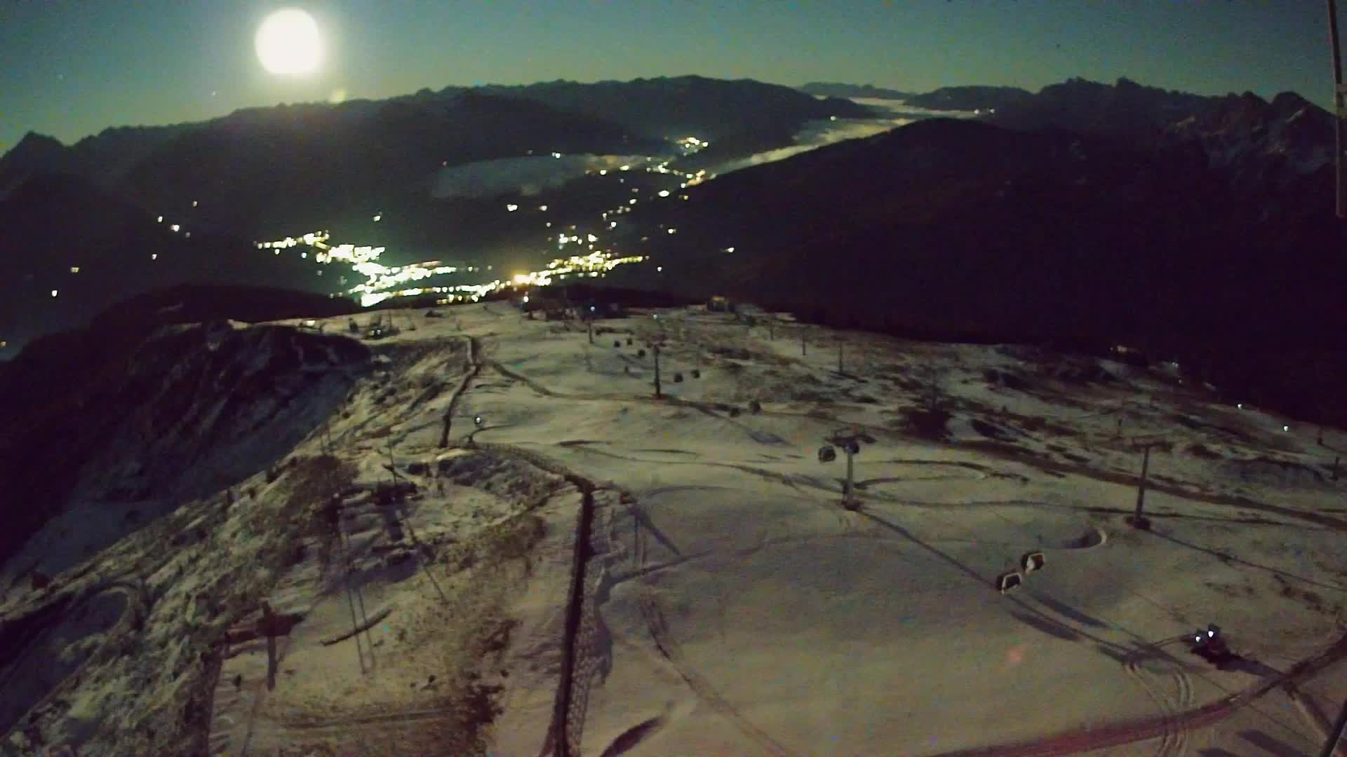 Kronplatz-Gipfel | Blick nach Olang – Valdaora