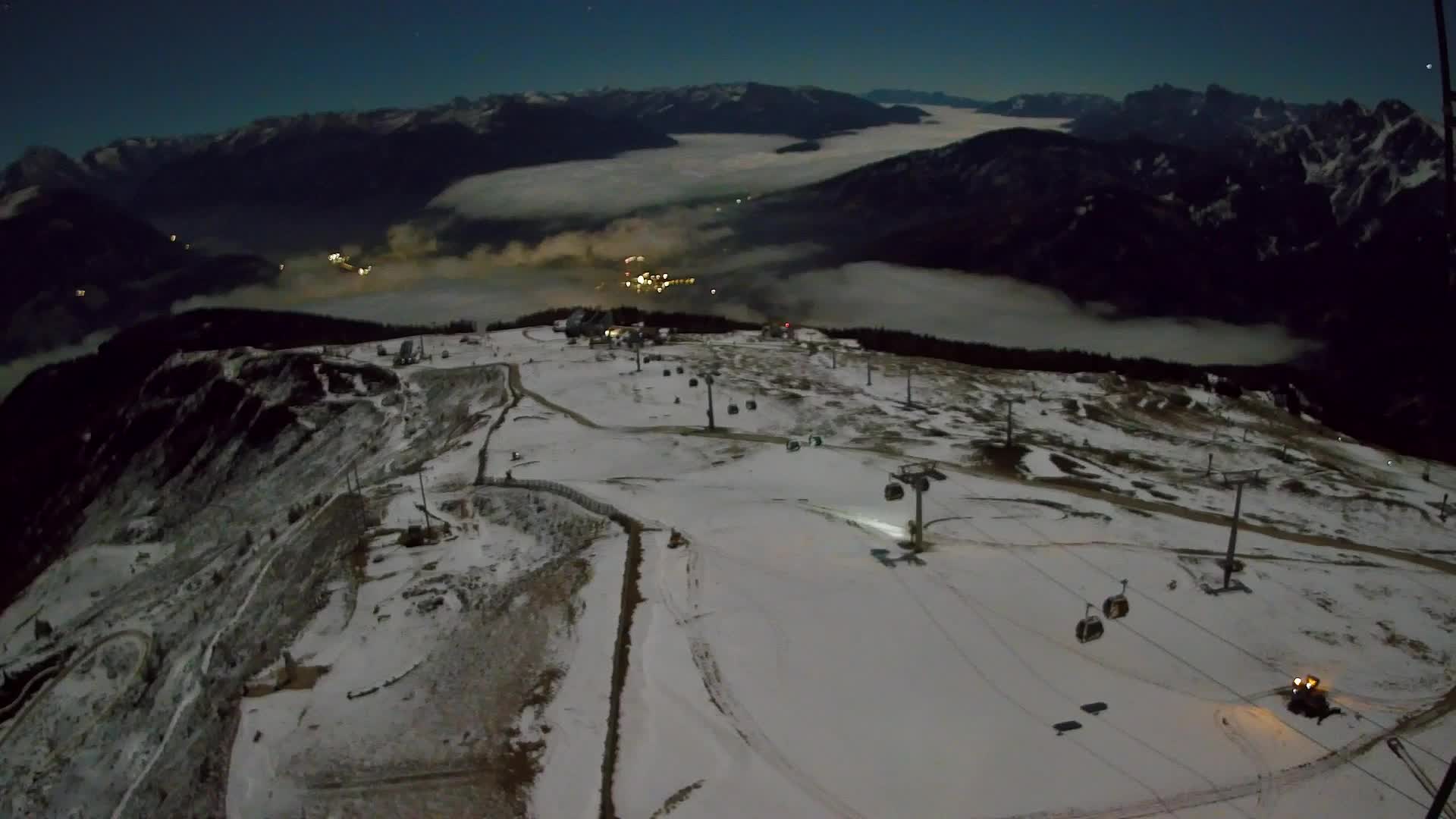 Kronplatz vrh | pogled na Valdaora – Olang