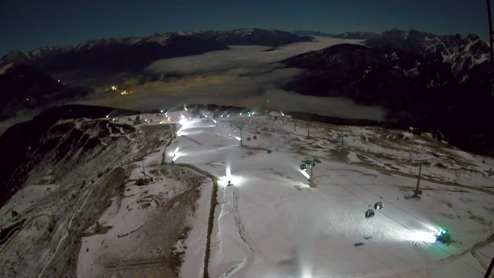 Sommet du Kronplatz | vue sur Valdaora – Olang