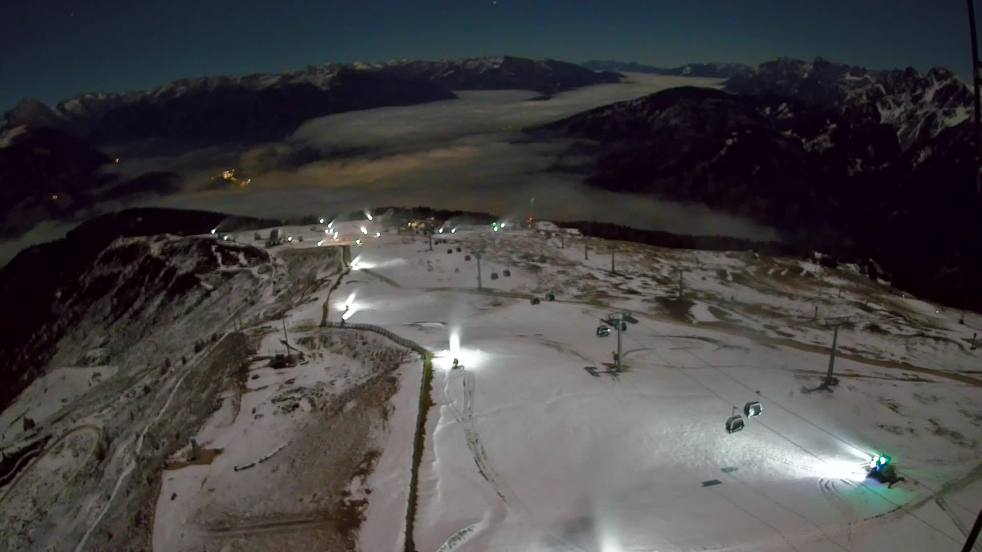 Sommet du Kronplatz | vue sur Valdaora – Olang