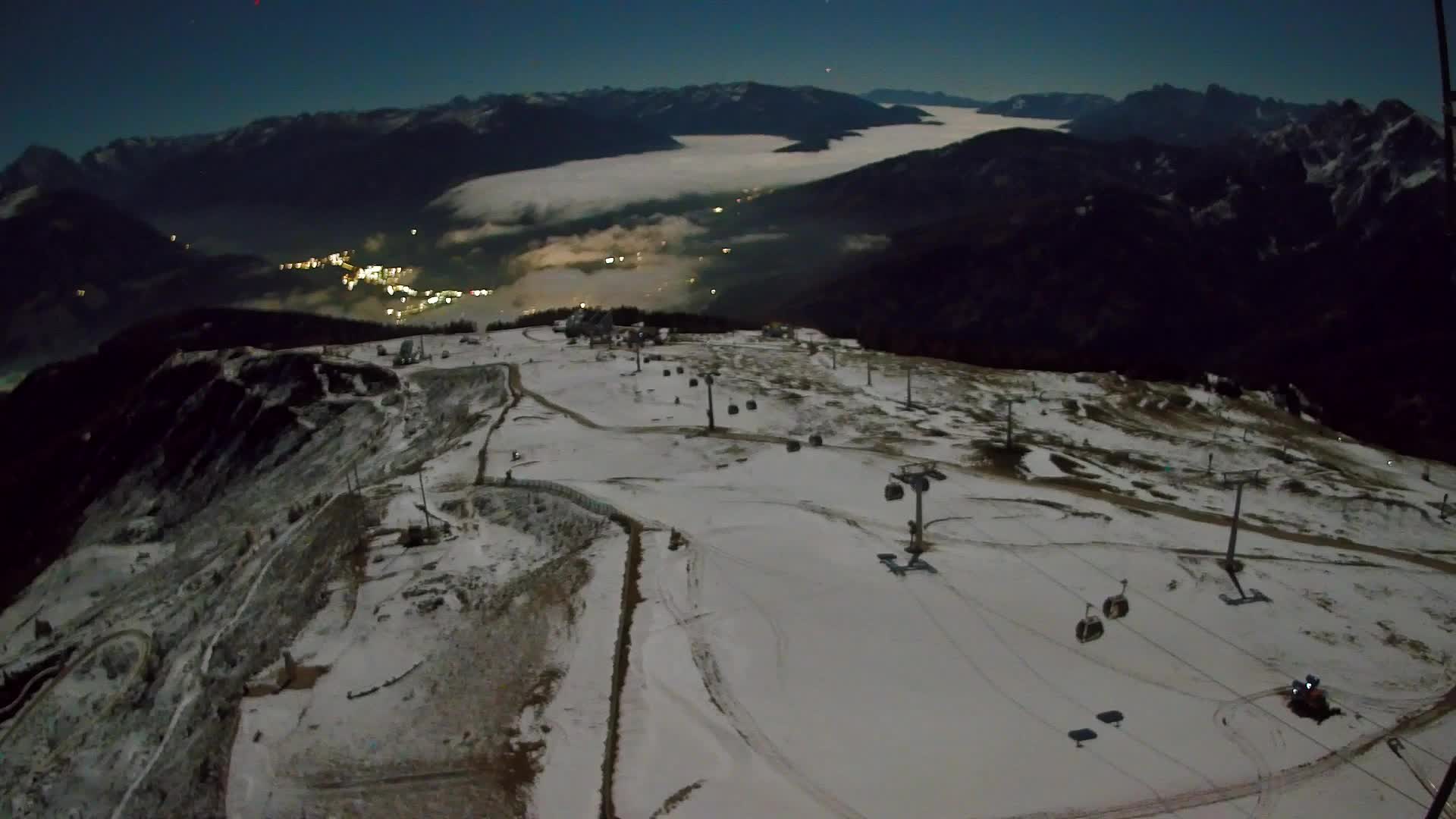 Kronplatz vrh | pogled na Valdaora – Olang