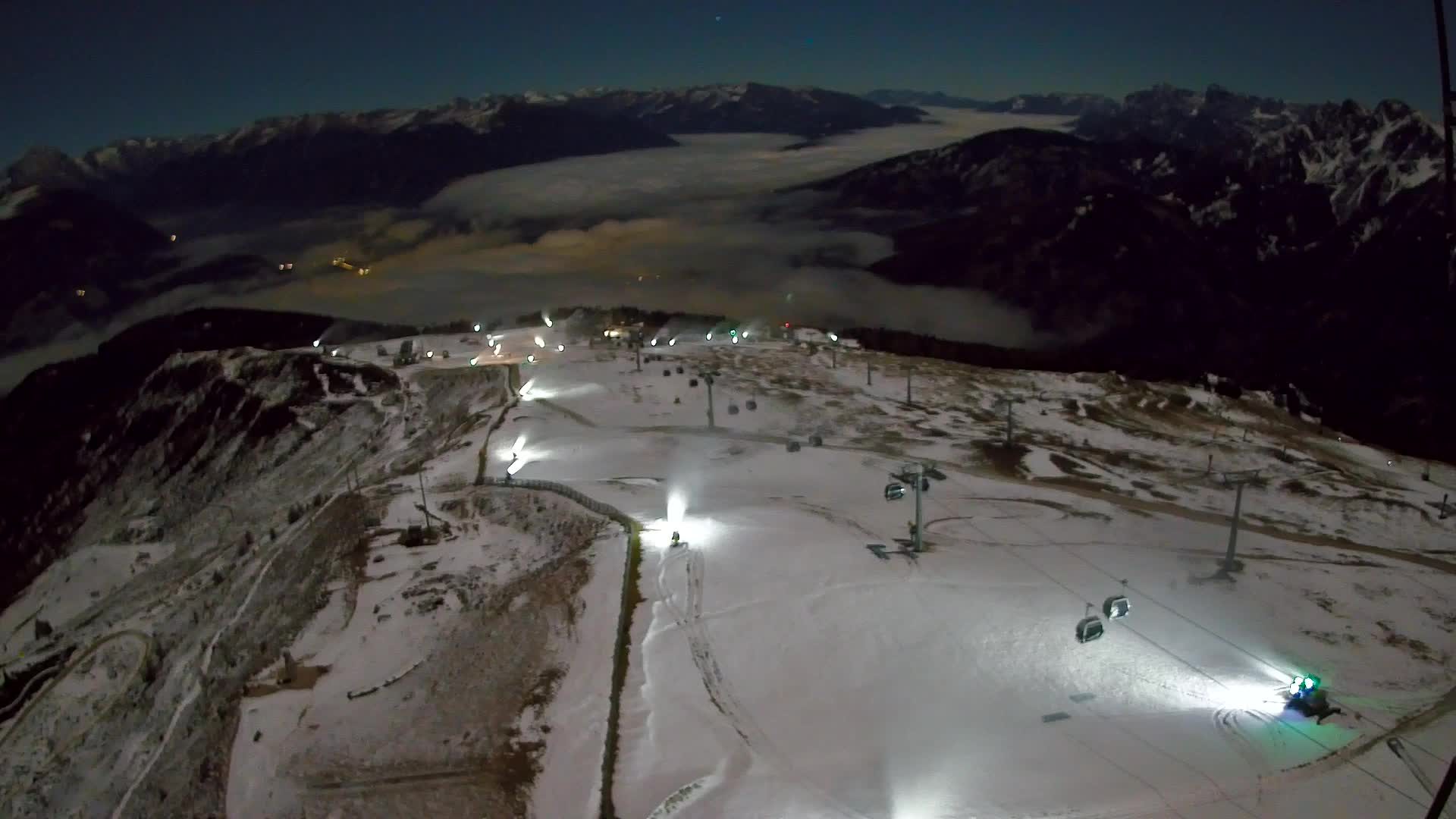 Kronplatz vrh | pogled na Valdaora – Olang