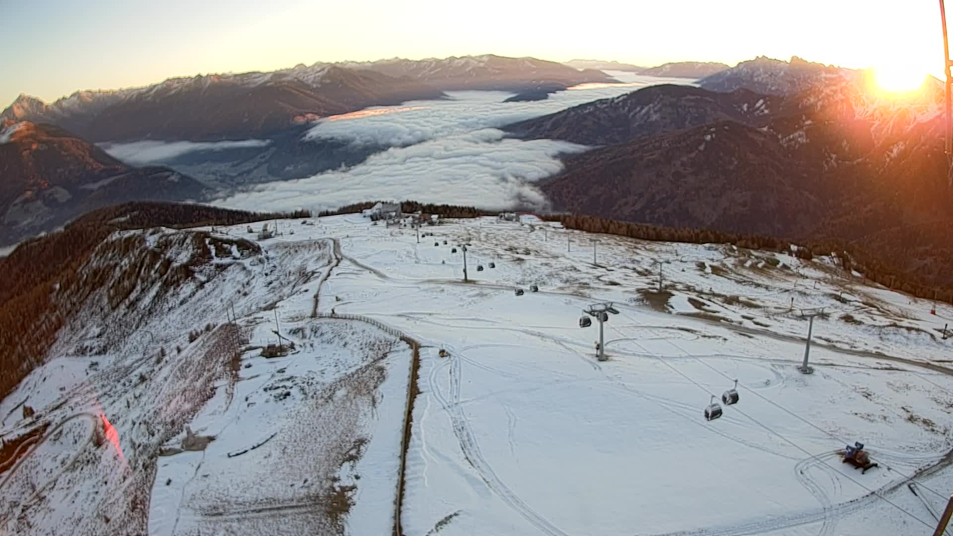 Kronplatz vrh | pogled na Valdaoro – Olang