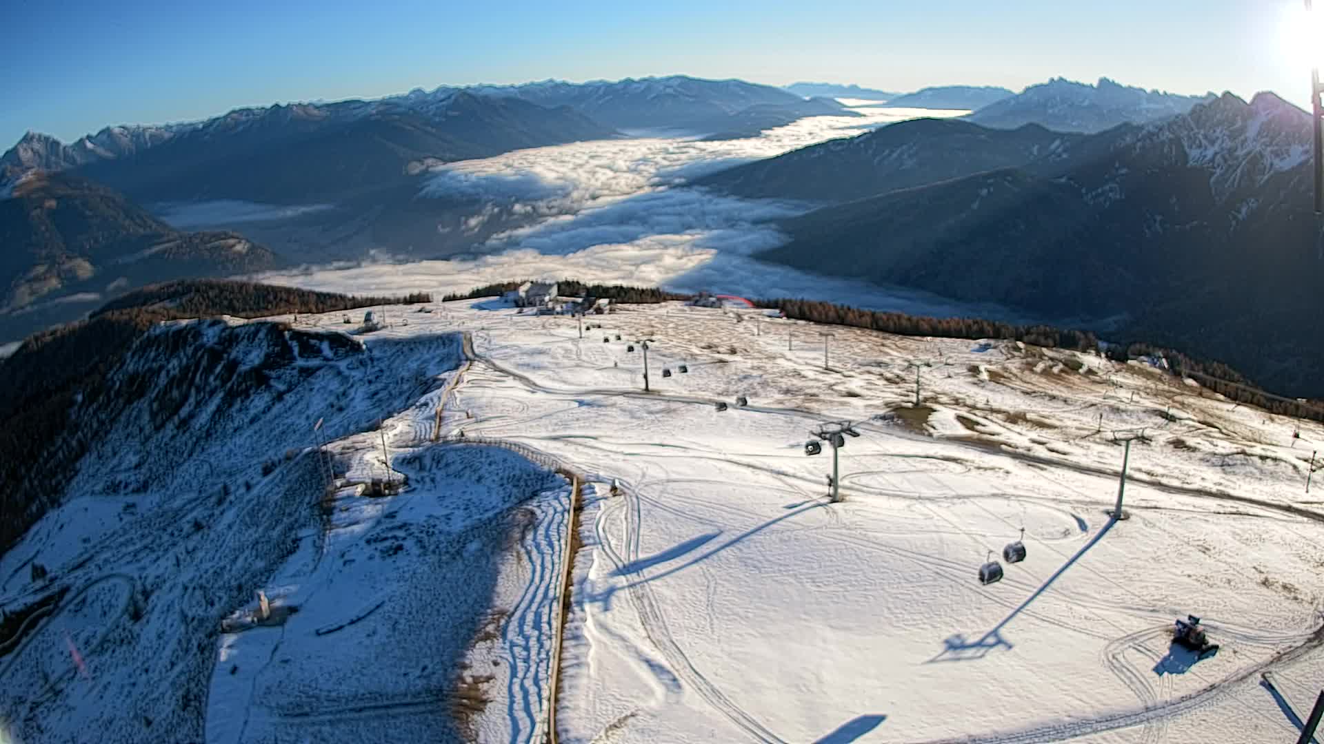 Kronplatz vrh | pogled na Valdaora – Olang