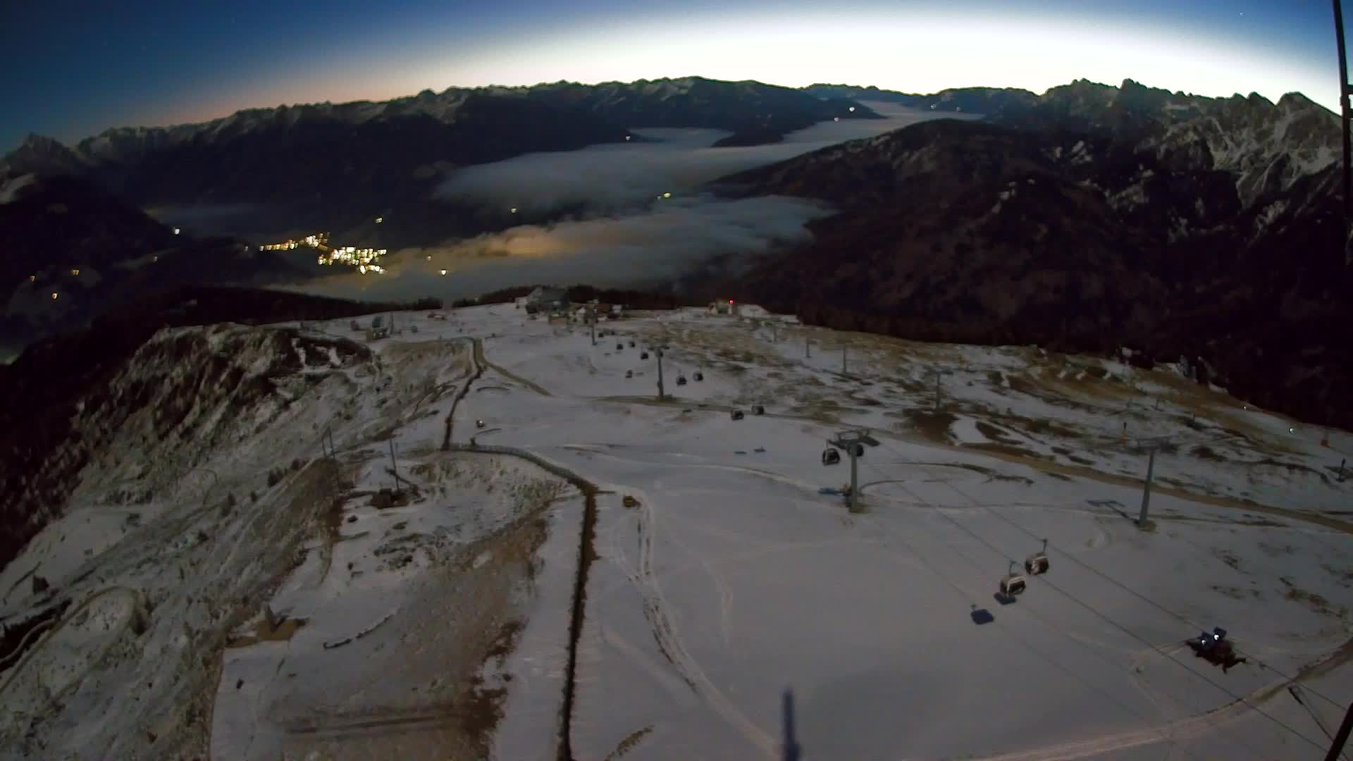 Kronplatz vrh | pogled na Valdaora – Olang