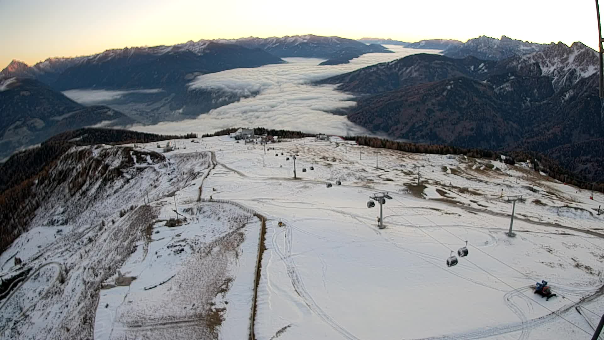 Cima Kronplatz | vista a Valdaora – Olang