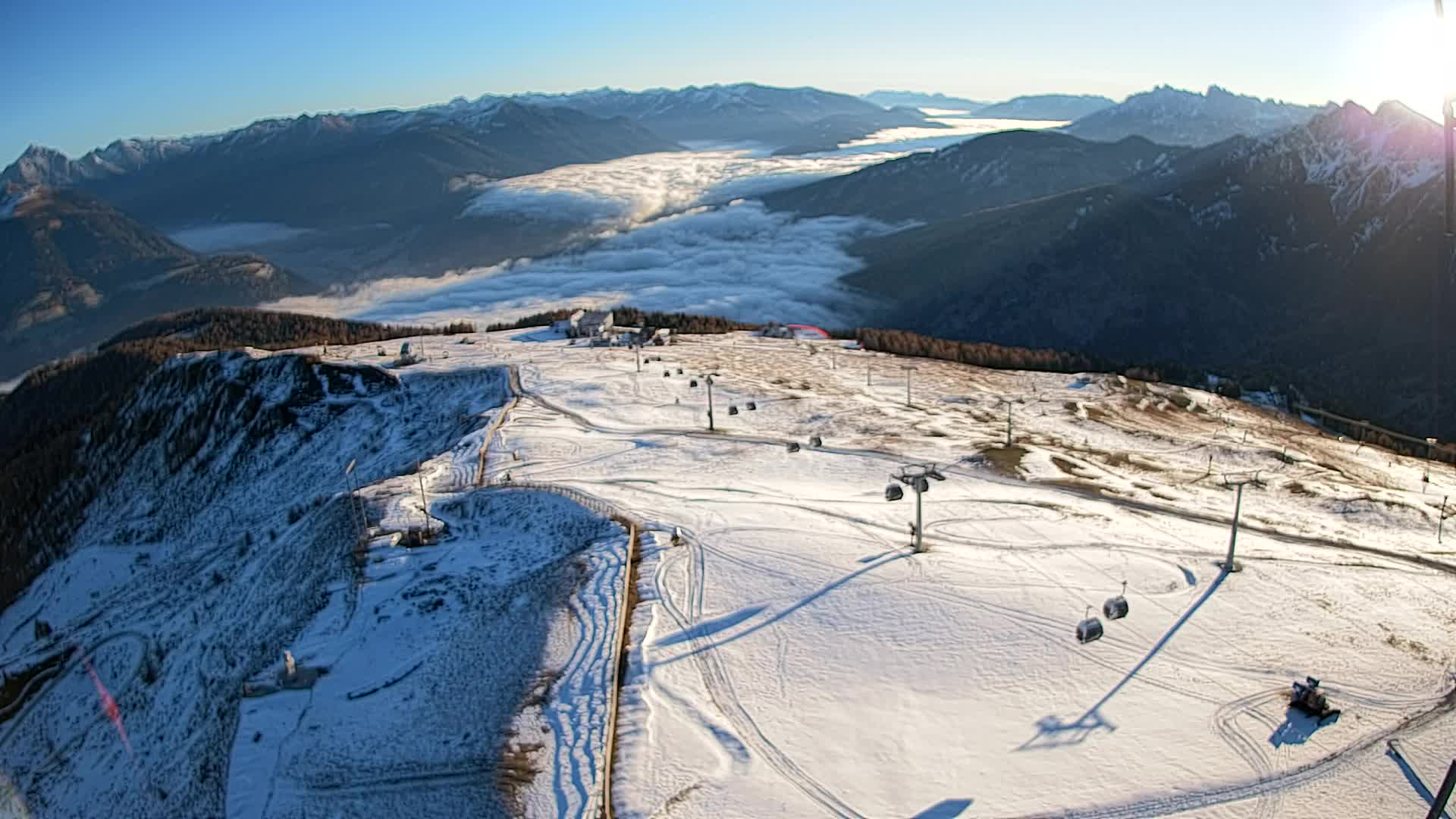 Kronplatz vrh | pogled na Valdaora – Olang