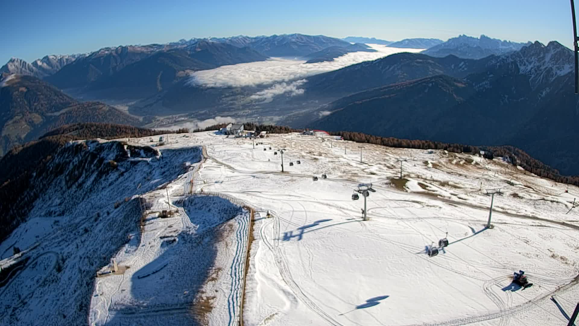 Kronplatz vrh | pogled na Valdaora – Olang