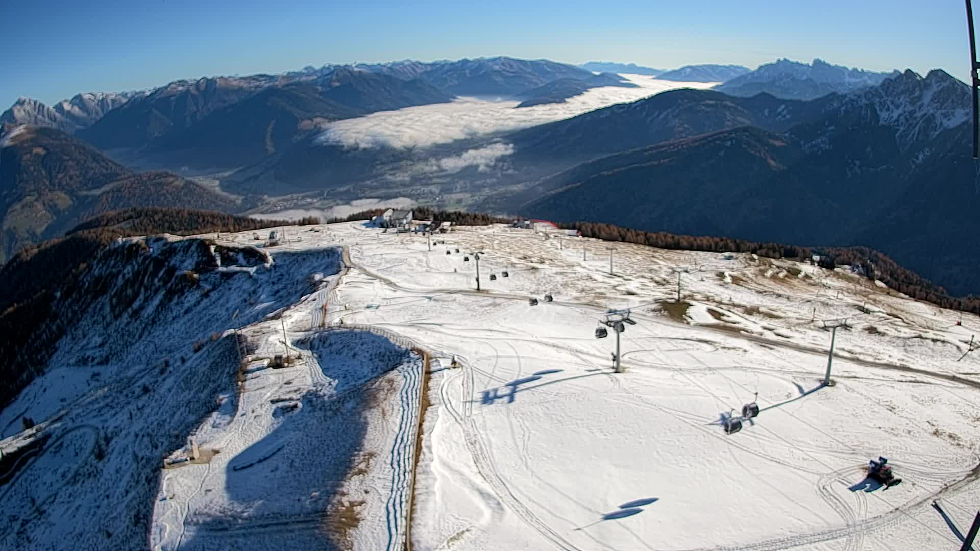 Kronplatz vrh | pogled na Valdaora – Olang