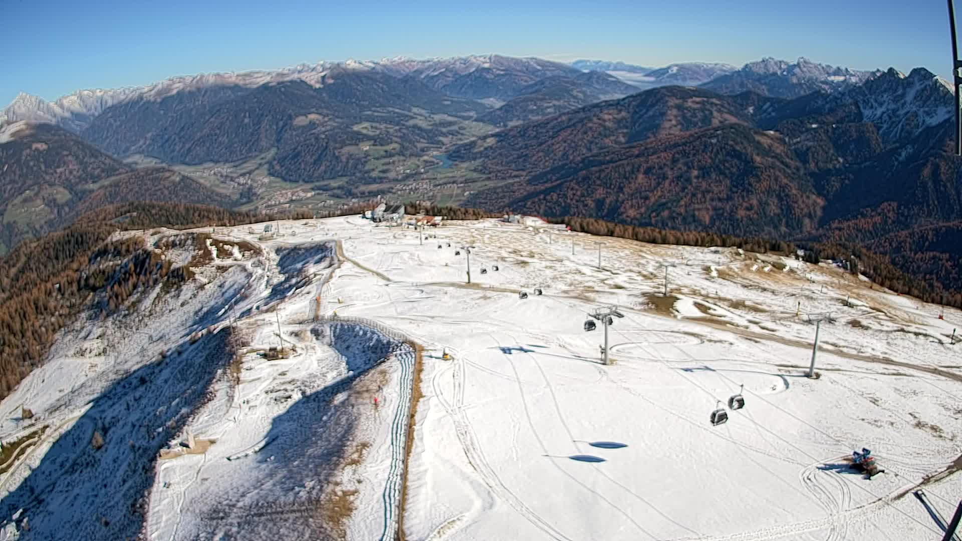 Sommet du Kronplatz | vue sur Valdaora – Olang