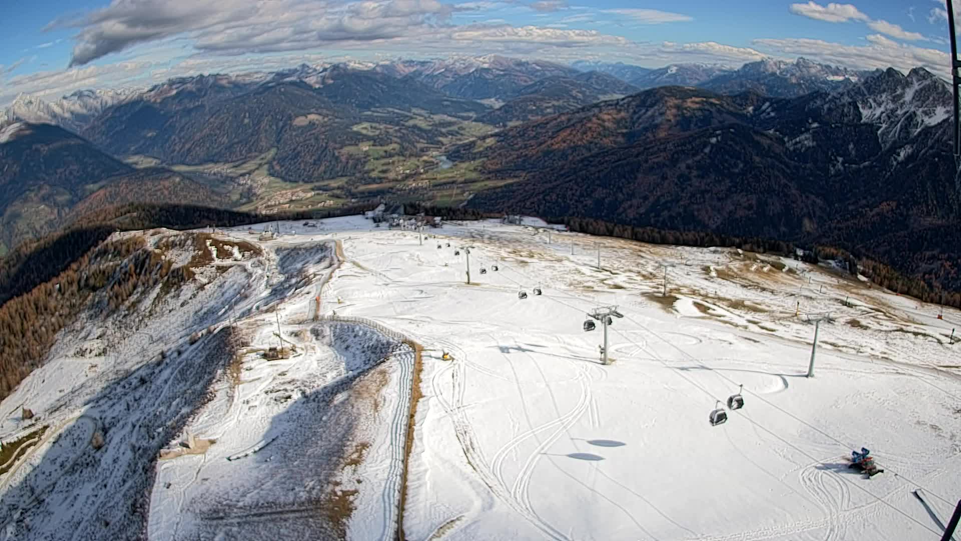 Sommet du Kronplatz | vue sur Valdaora – Olang