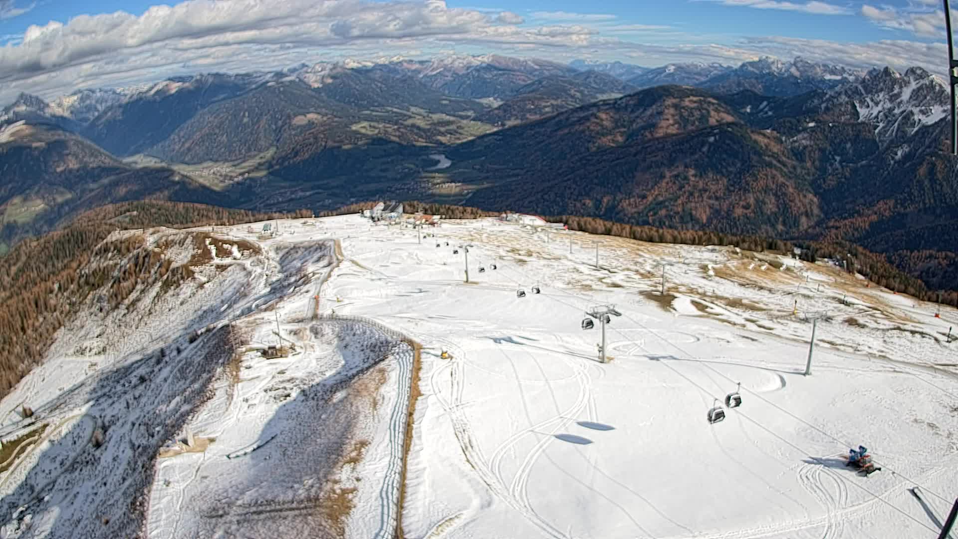Kronplatz vrh | pogled na Valdaora – Olang