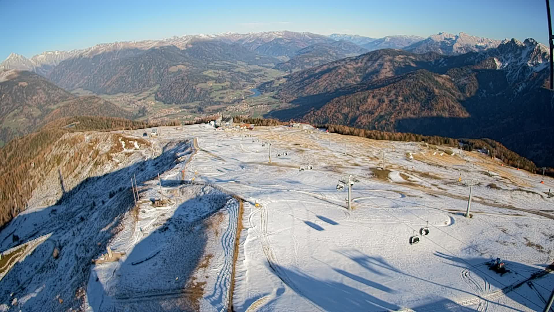 Kronplatz vrh | pogled na Valdaora – Olang