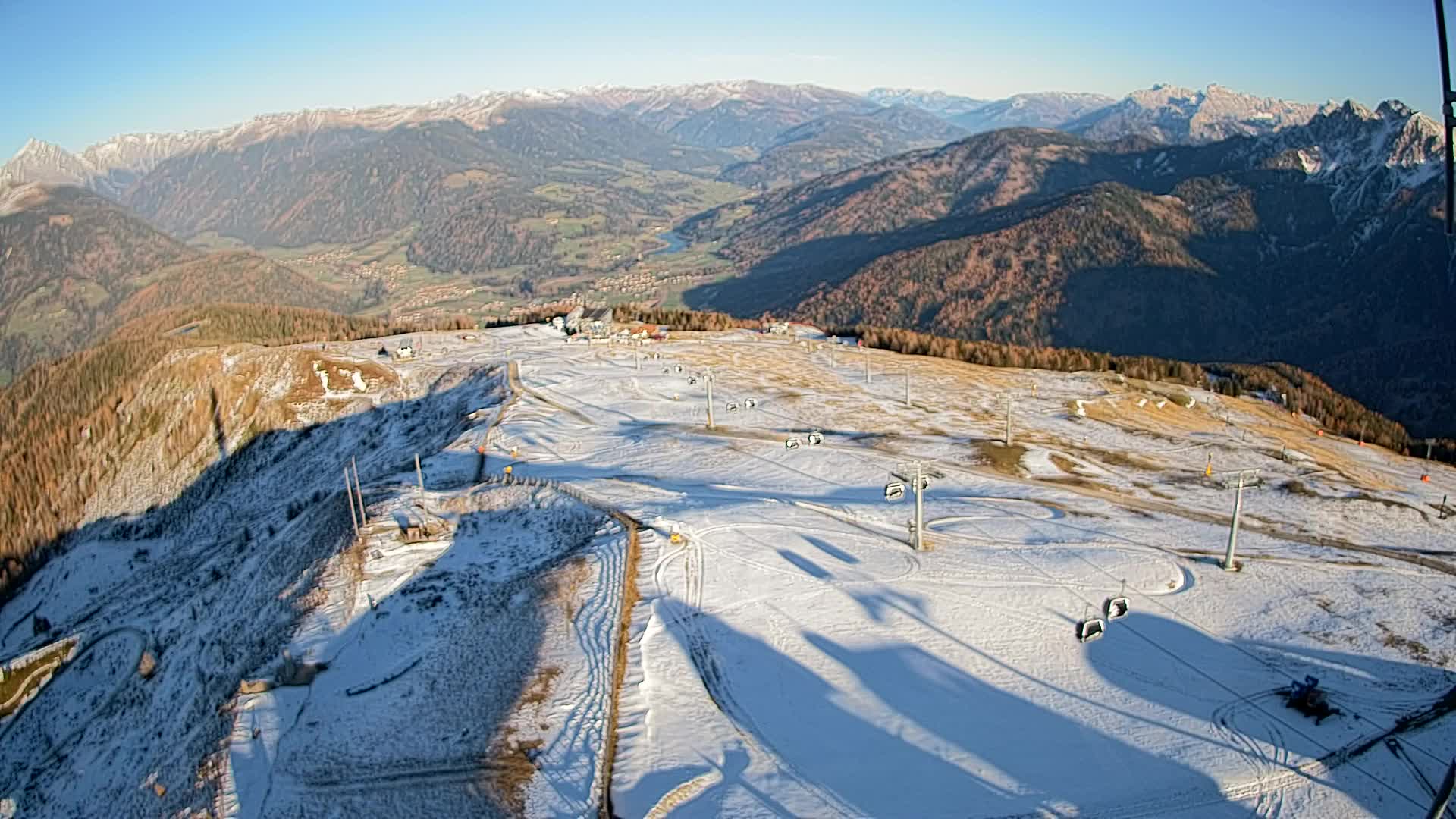 Kronplatz vrh | pogled na Valdaora – Olang