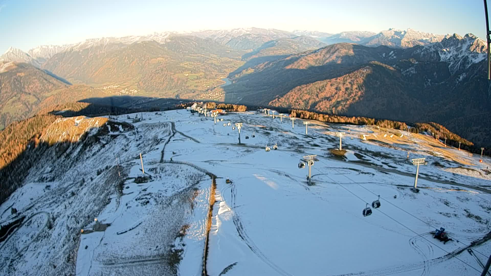 Sommet du Kronplatz | vue sur Valdaora – Olang