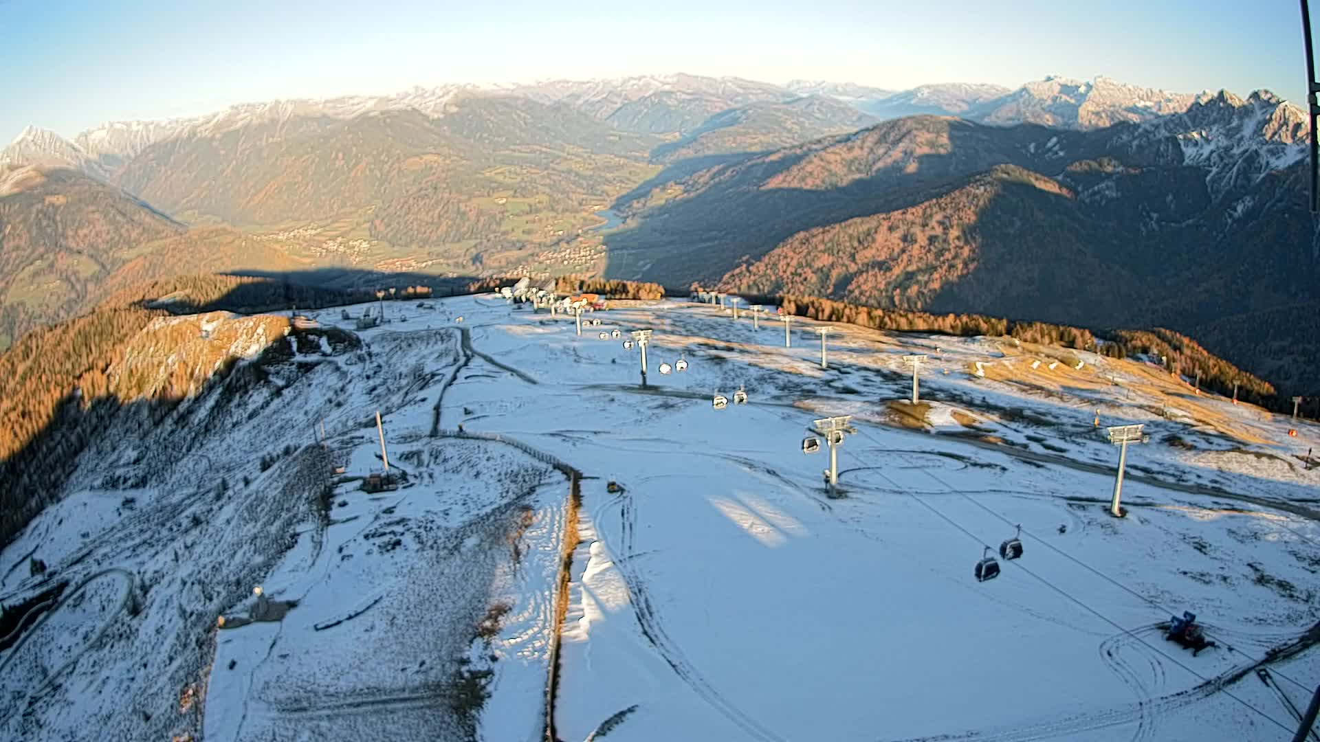 Sommet du Kronplatz | vue sur Valdaora – Olang