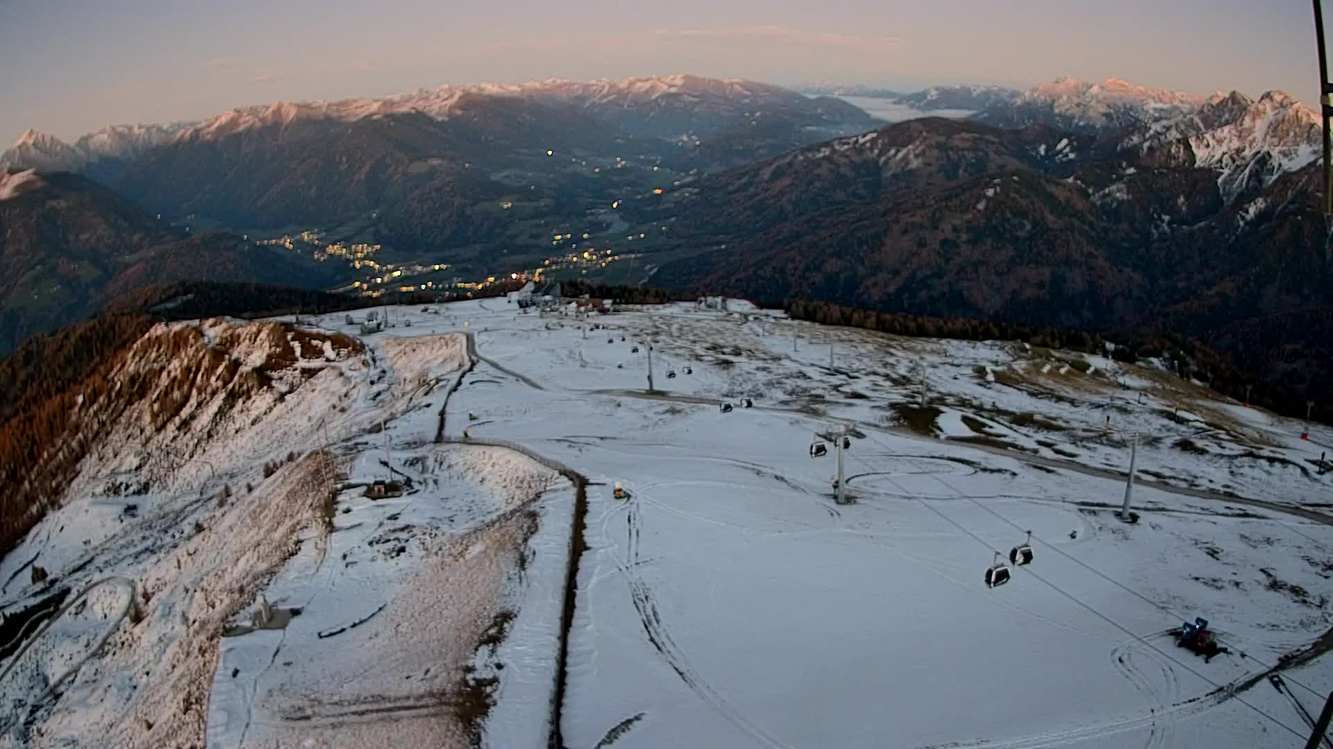 Sommet du Kronplatz | vue sur Valdaora – Olang