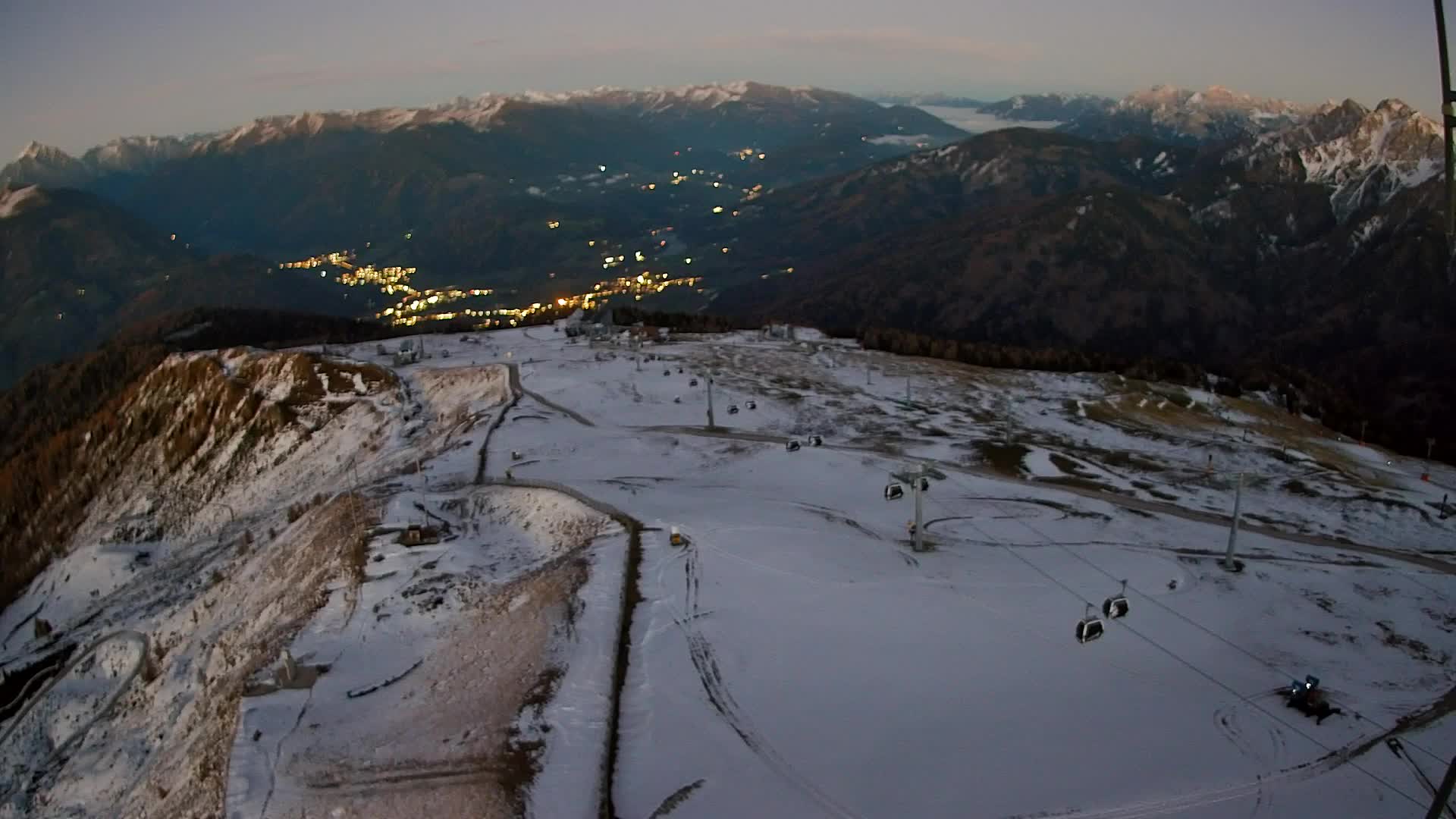 Sommet du Kronplatz | vue sur Valdaora – Olang