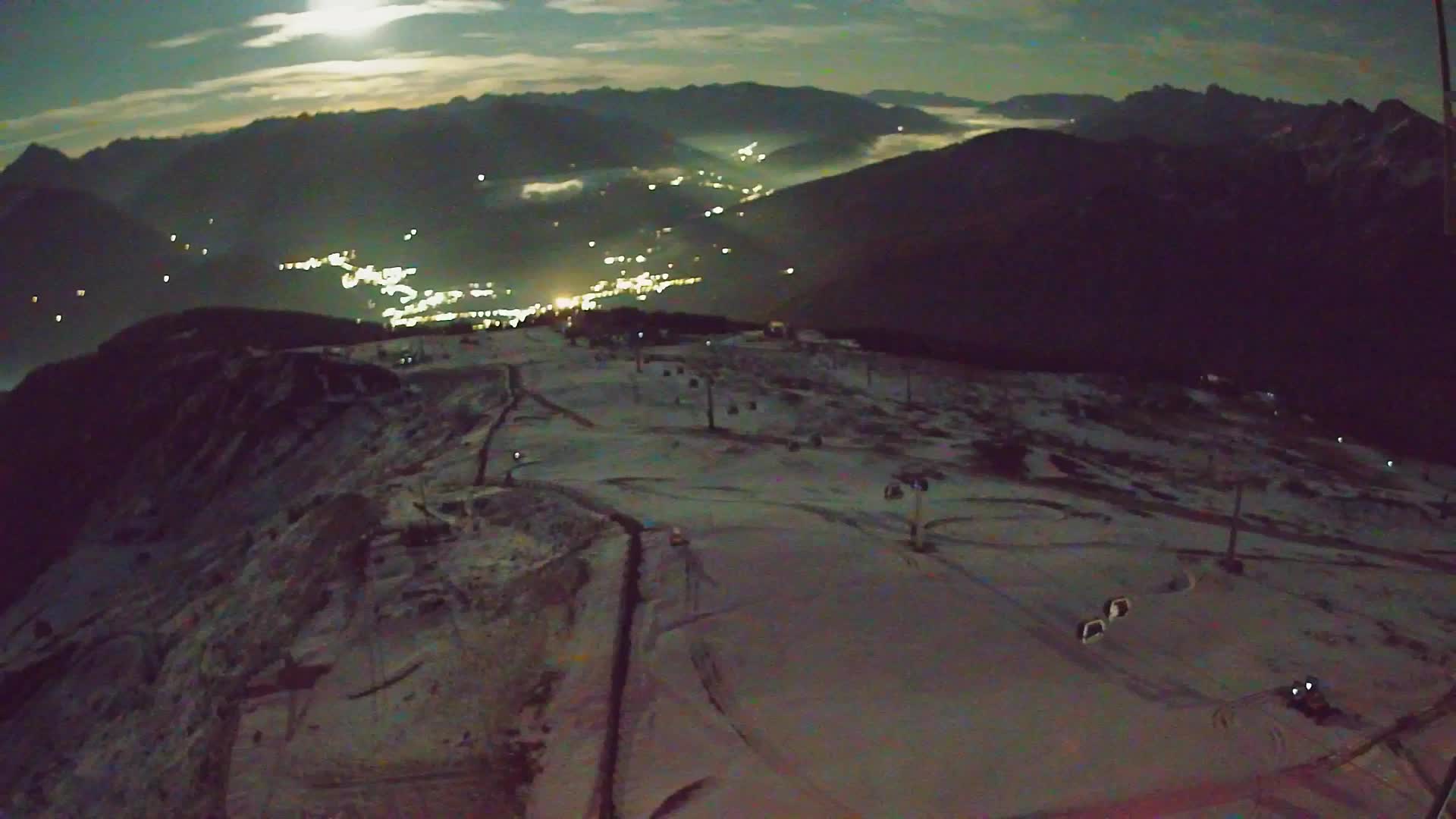 Kronplatz-Gipfel | Blick nach Olang – Valdaora