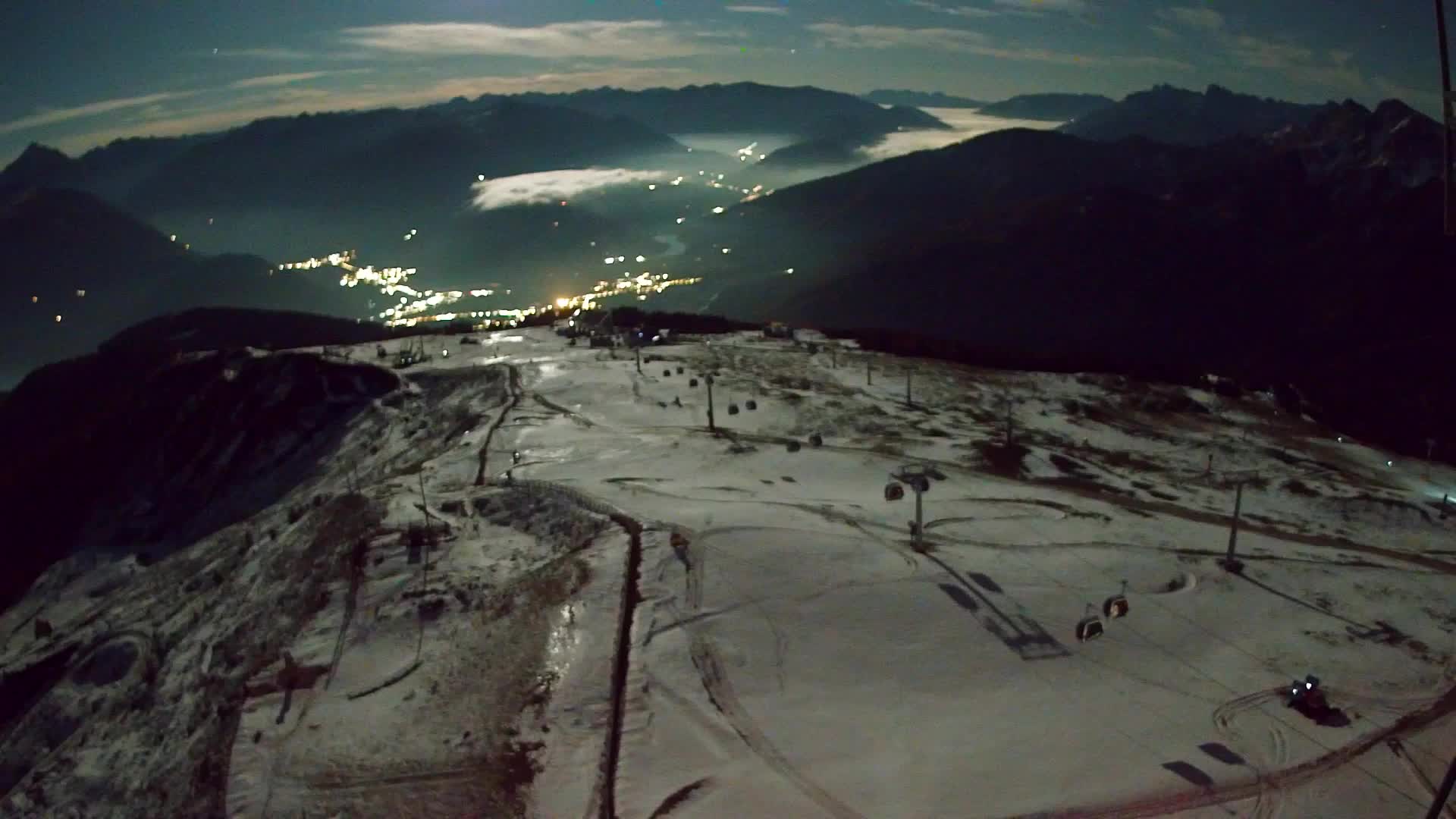 Kronplatz-Gipfel | Blick nach Olang – Valdaora