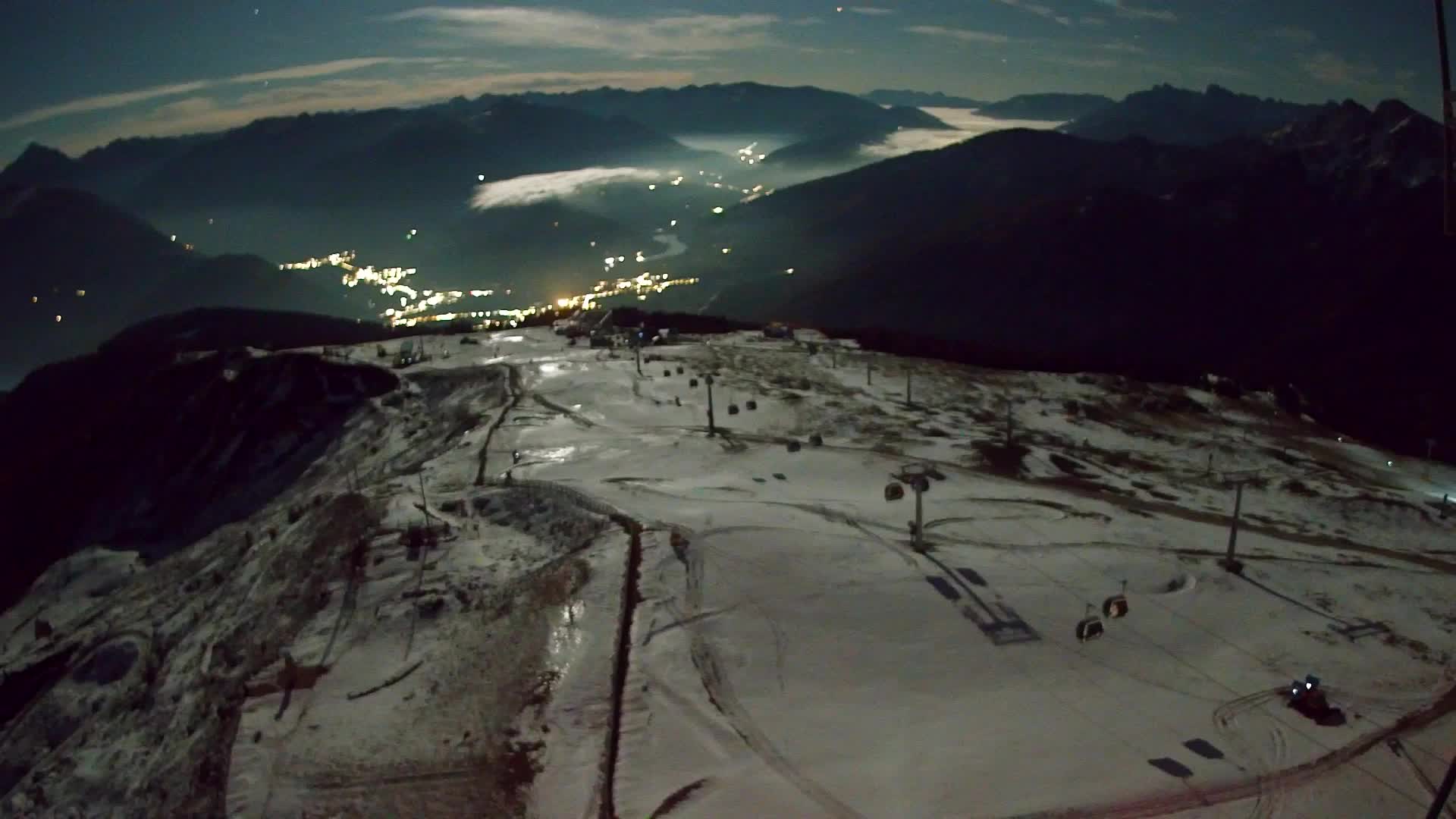 Kronplatz vrh | pogled na Valdaora – Olang