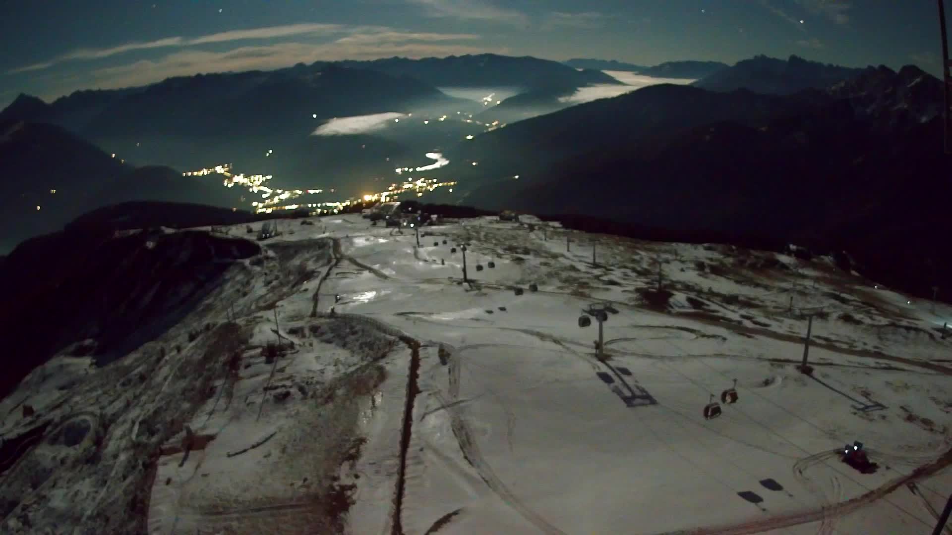 Kronplatz vrh | pogled na Valdaora – Olang