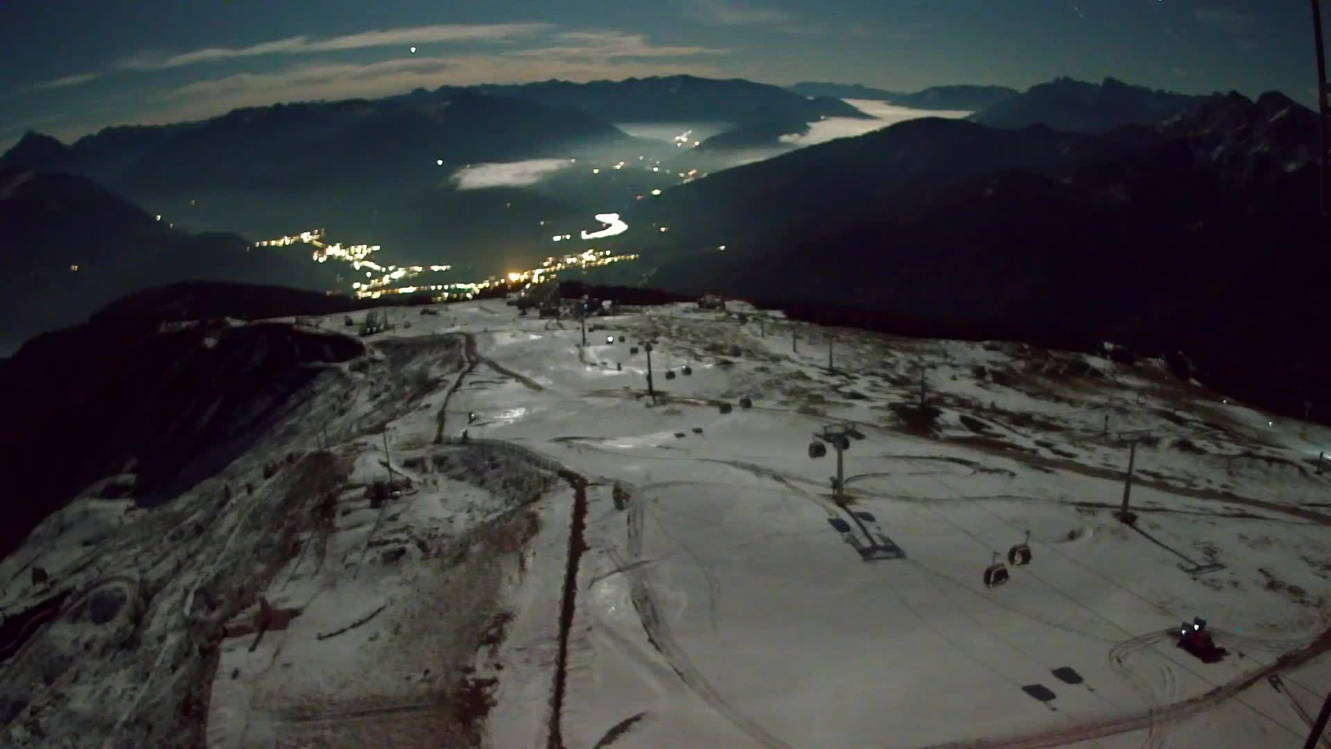 Sommet du Kronplatz | vue sur Valdaora – Olang