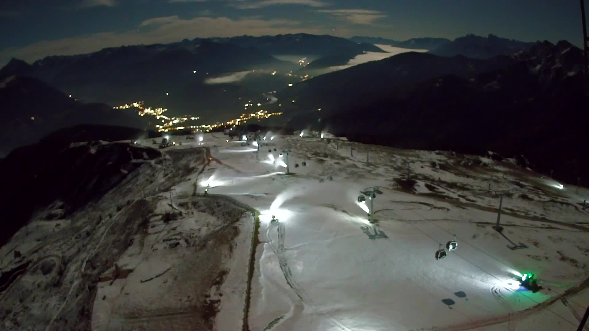 Kronplatz vrh | pogled na Valdaora – Olang