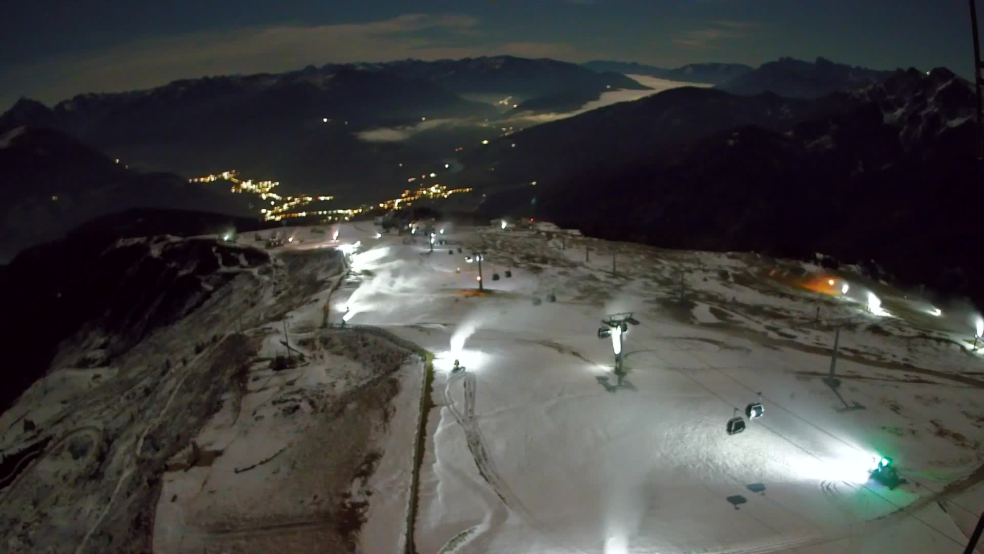 Kronplatz vrh | pogled na Valdaora – Olang