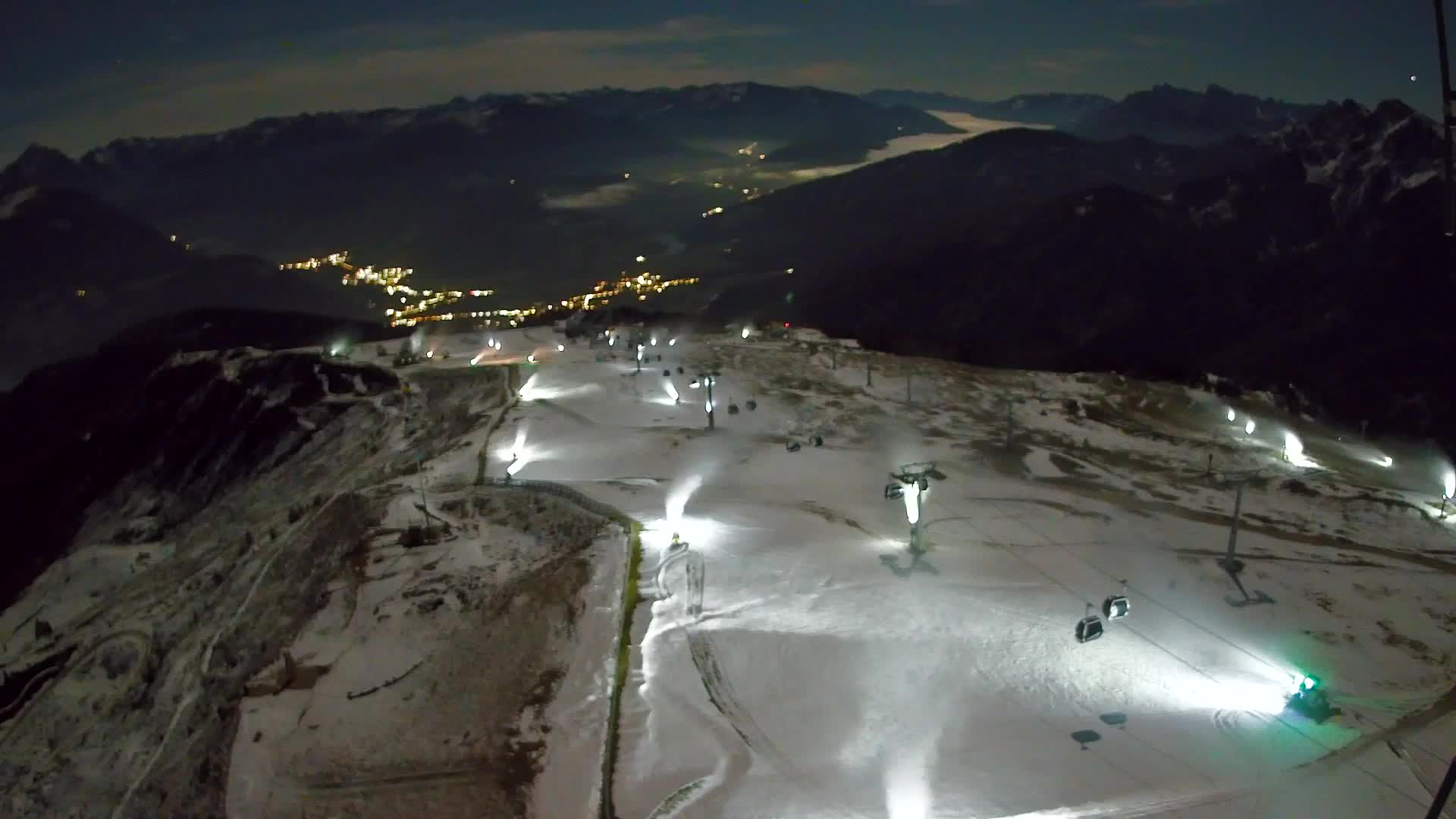 Kronplatz vrh | pogled na Valdaora – Olang